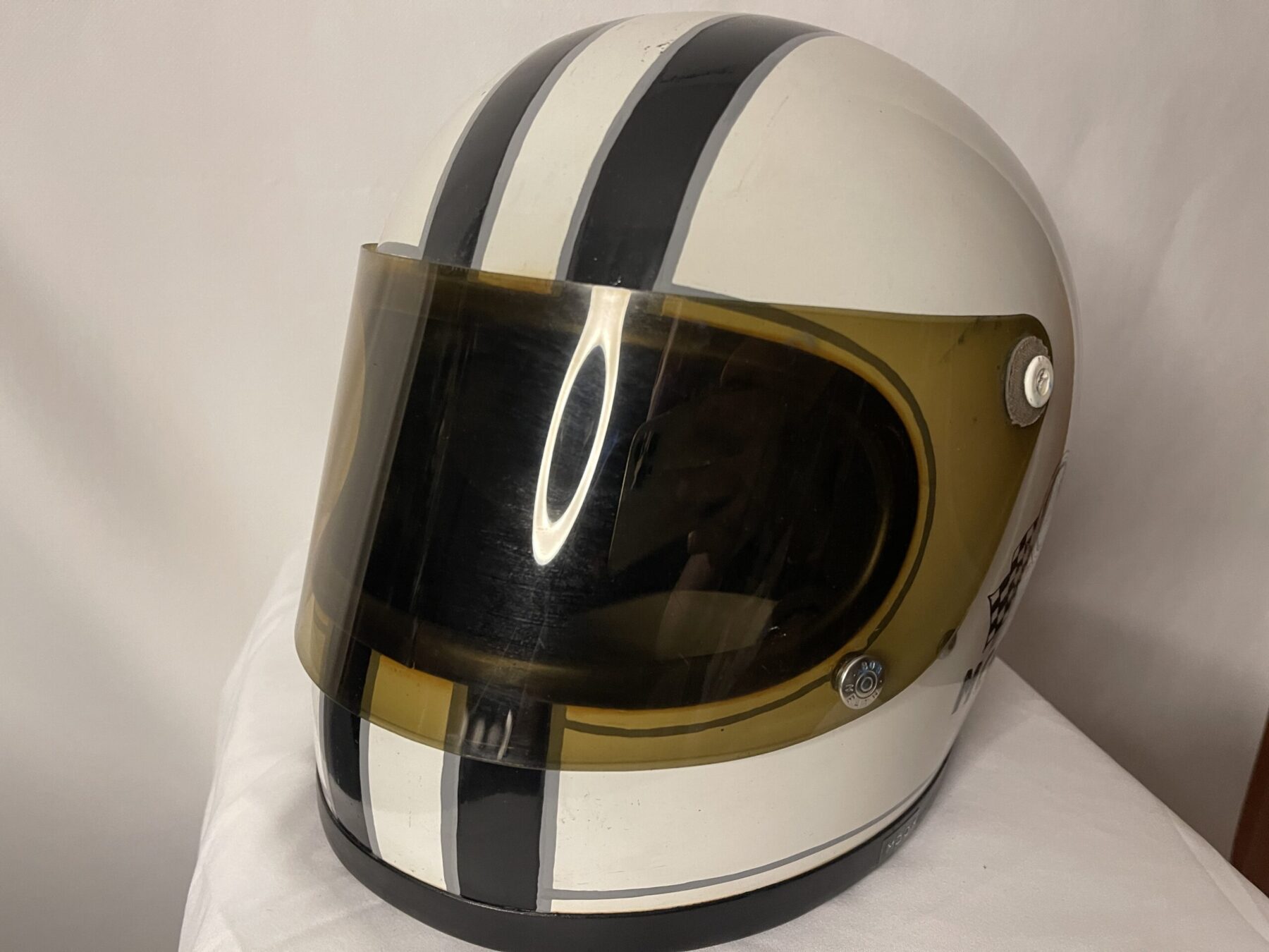 Steve McQueen replica Sebring helmet 1970