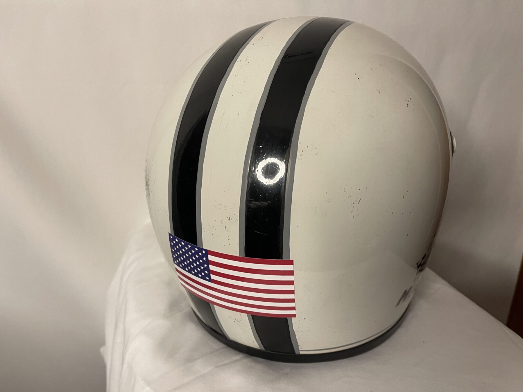 Steve McQueen replica Bell Racestar 2 replica helmet - Image 4