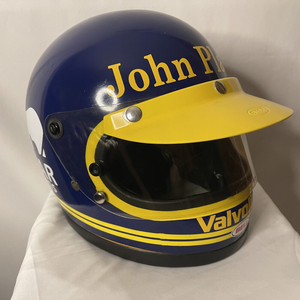 Ronnie Peterson replica helmet