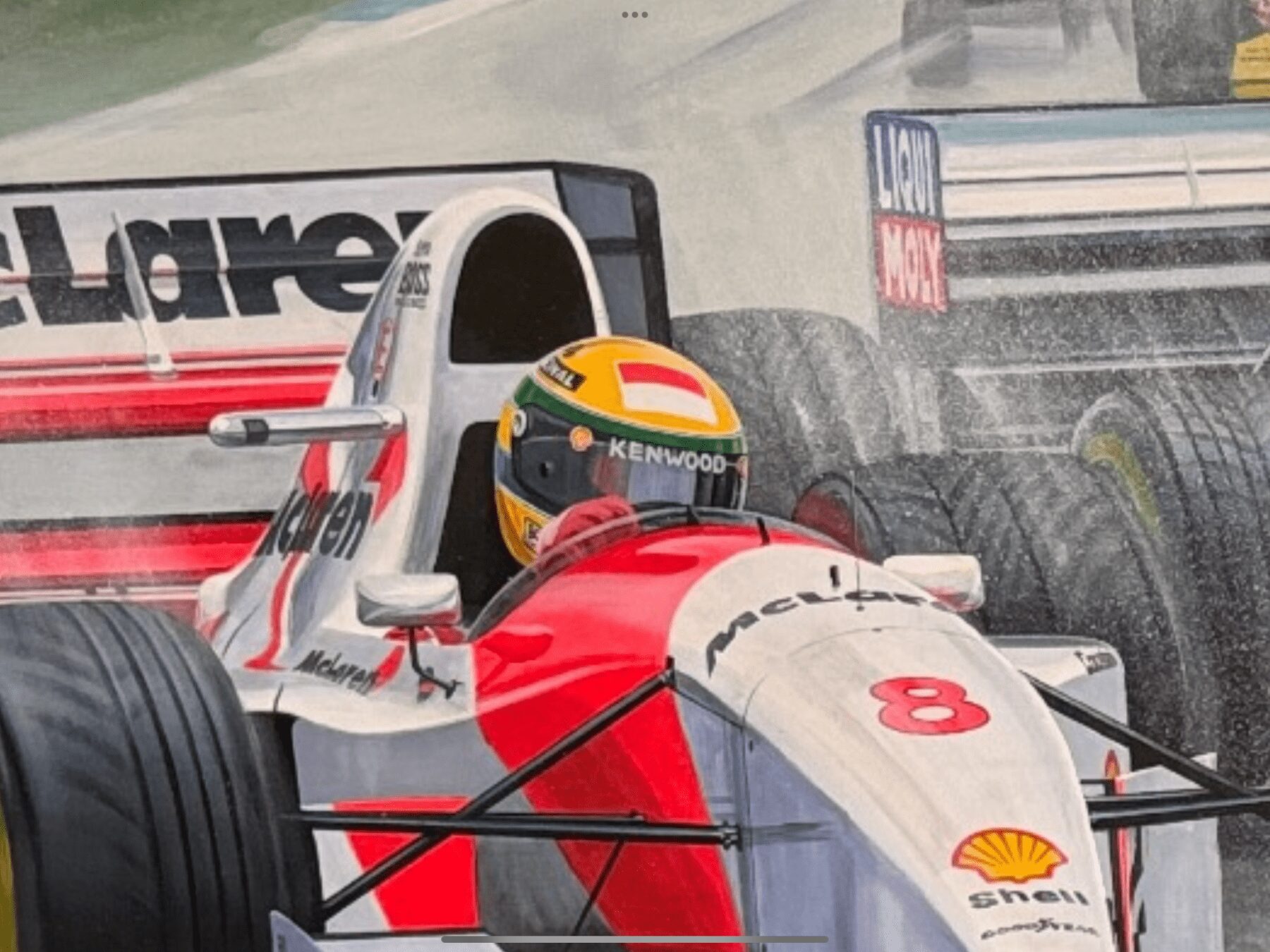 Ayrton Senna-Donington 1993-signed - Image 13