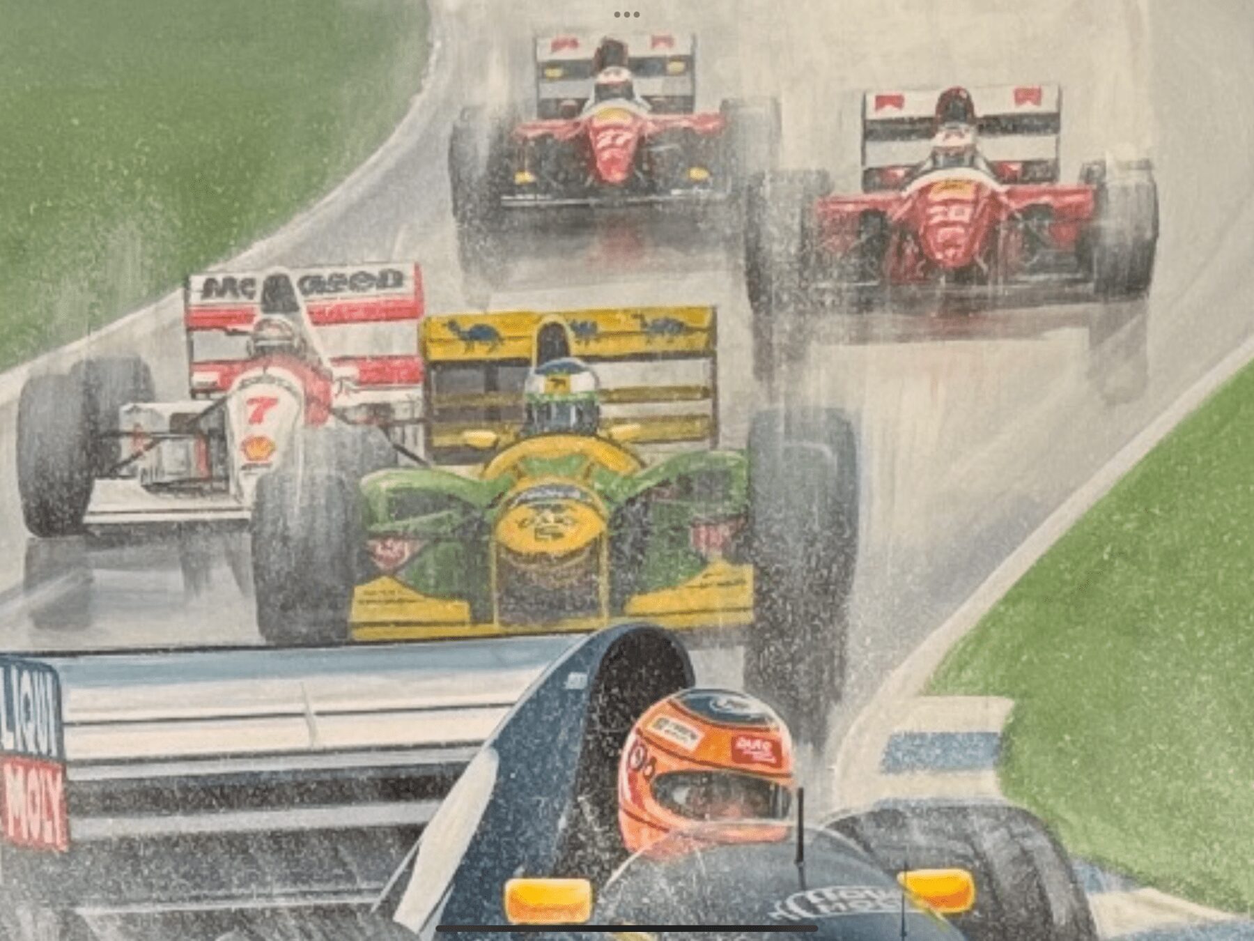 Ayrton Senna-Donington 1993-signed - Image 14