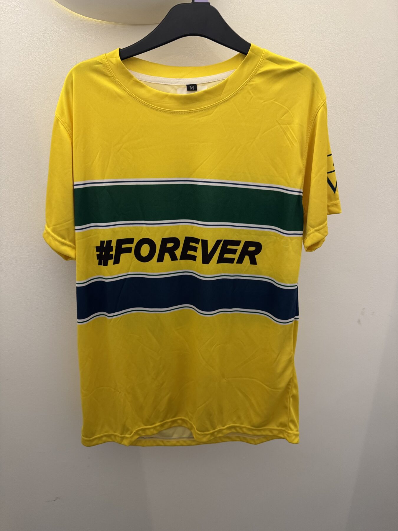 Imola 2024 - Senna Forever T shirt-multi signed by all of the F1 drivers - Image 6