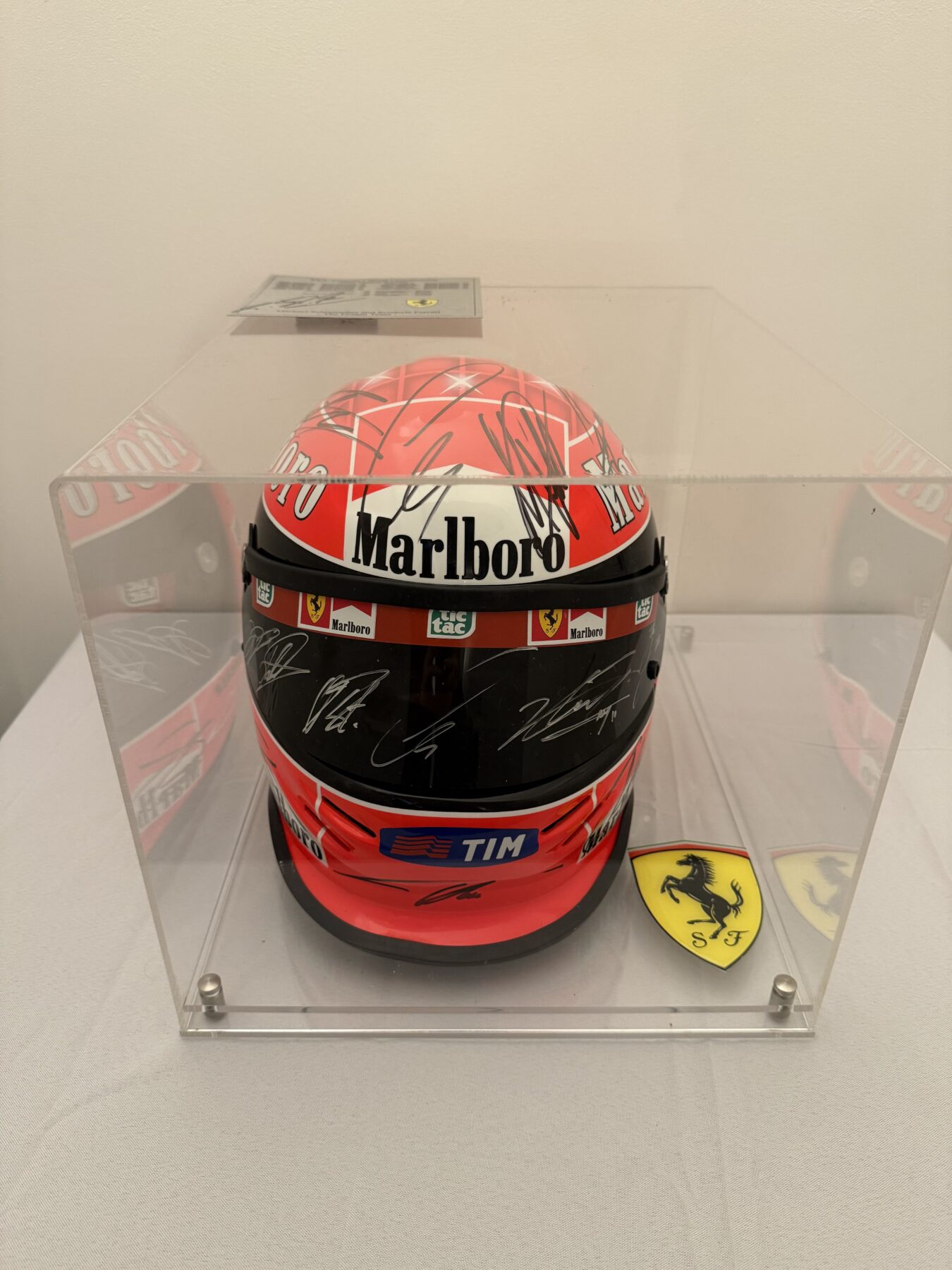 Michael Schumacher multi signed helmet - Image 16
