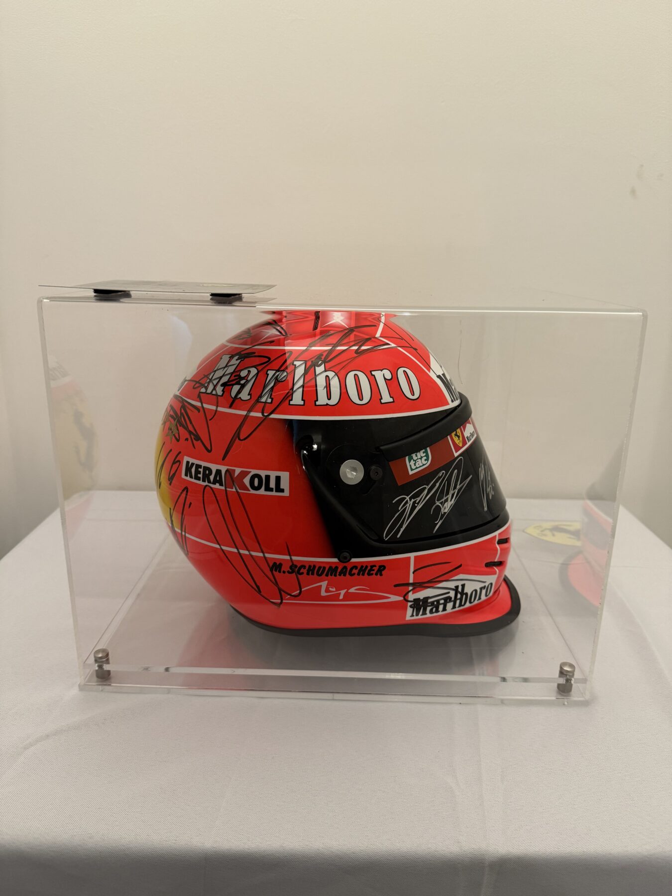 Michael Schumacher multi signed helmet - Image 15