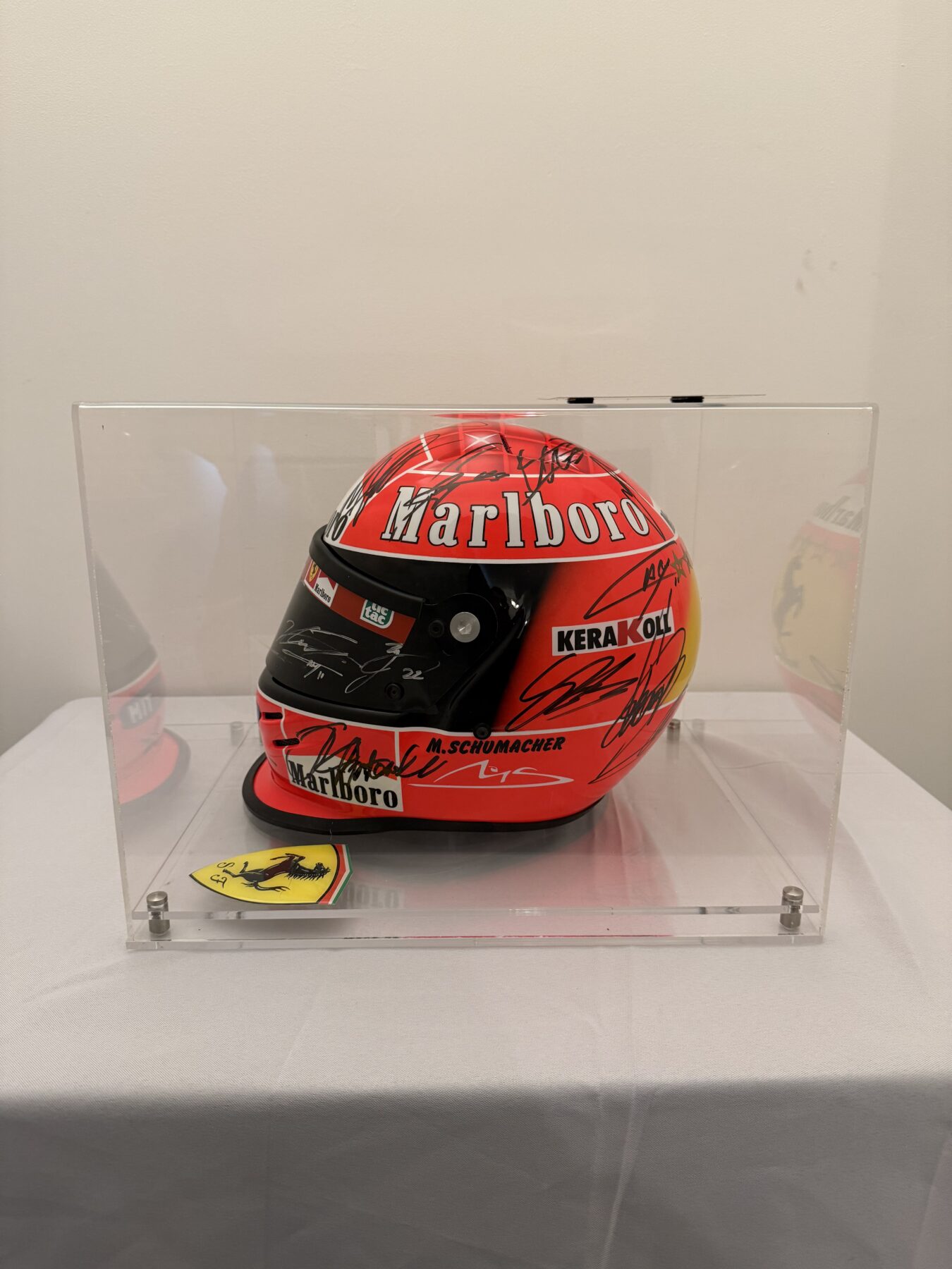 Michael Schumacher multi signed helmet - Image 13