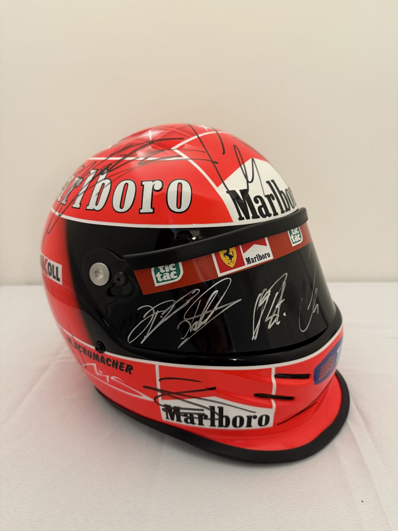 Michael Schumacher multi signed helmet - Image 10