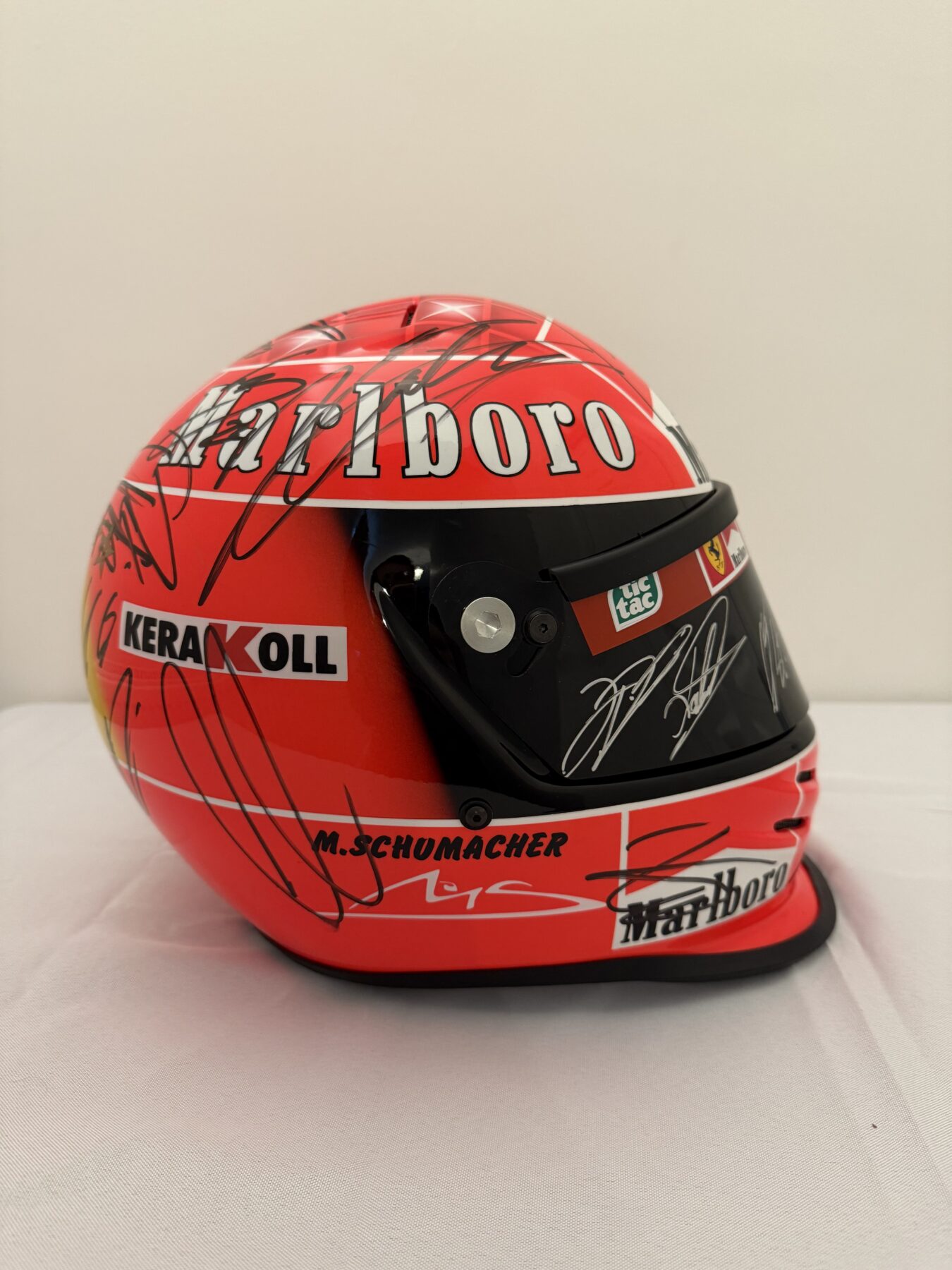 Michael Schumacher multi signed helmet - Image 11