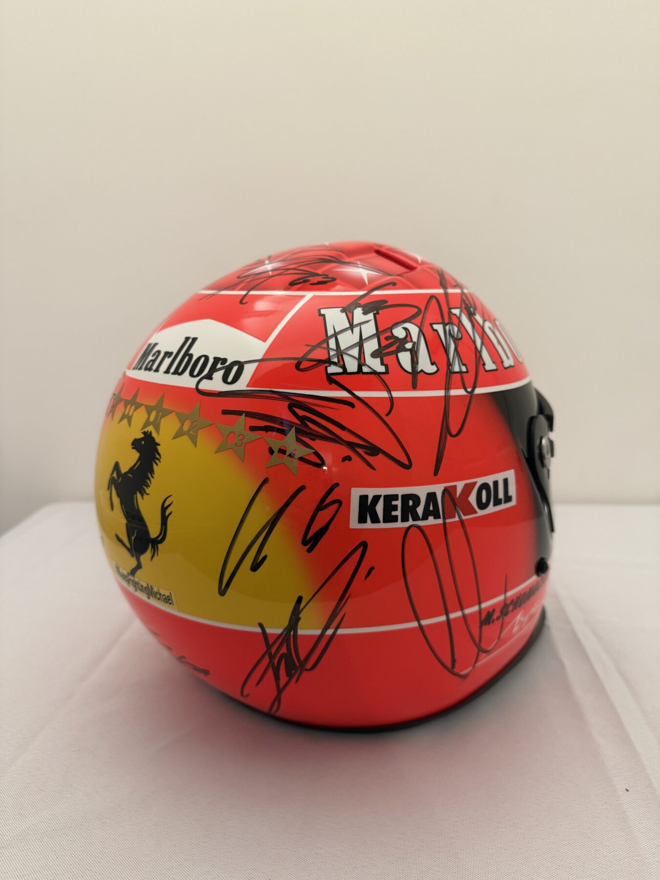 Michael Schumacher multi signed helmet - Image 8