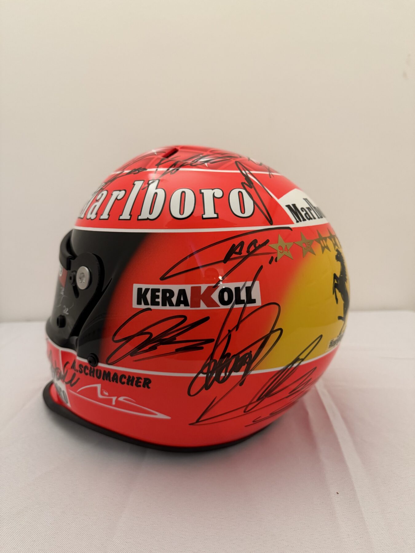 Michael Schumacher multi signed helmet - Image 6