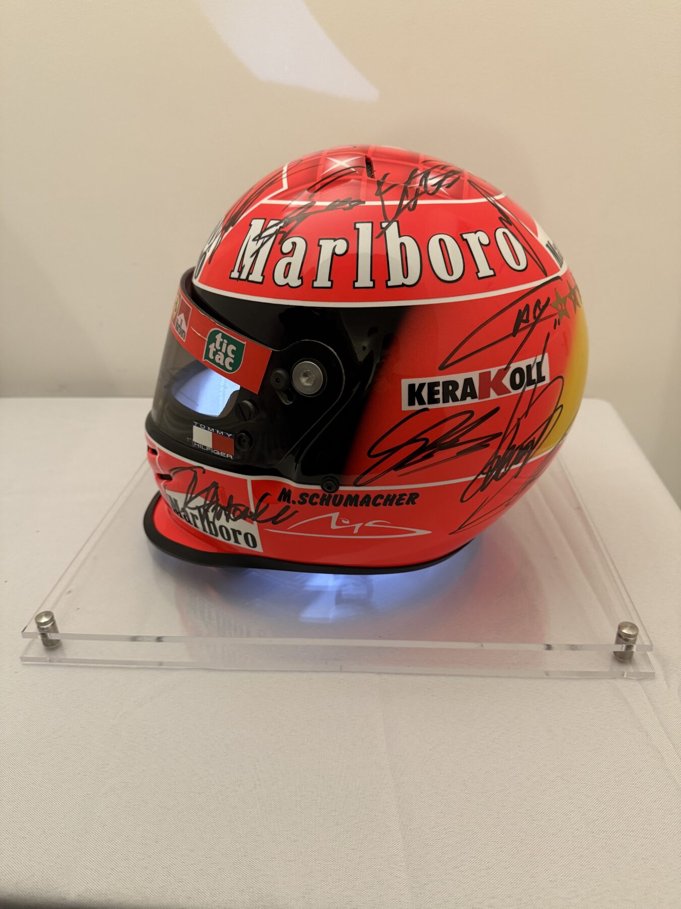 Michael Schumacher Multi Signed Helmet - Image 13
