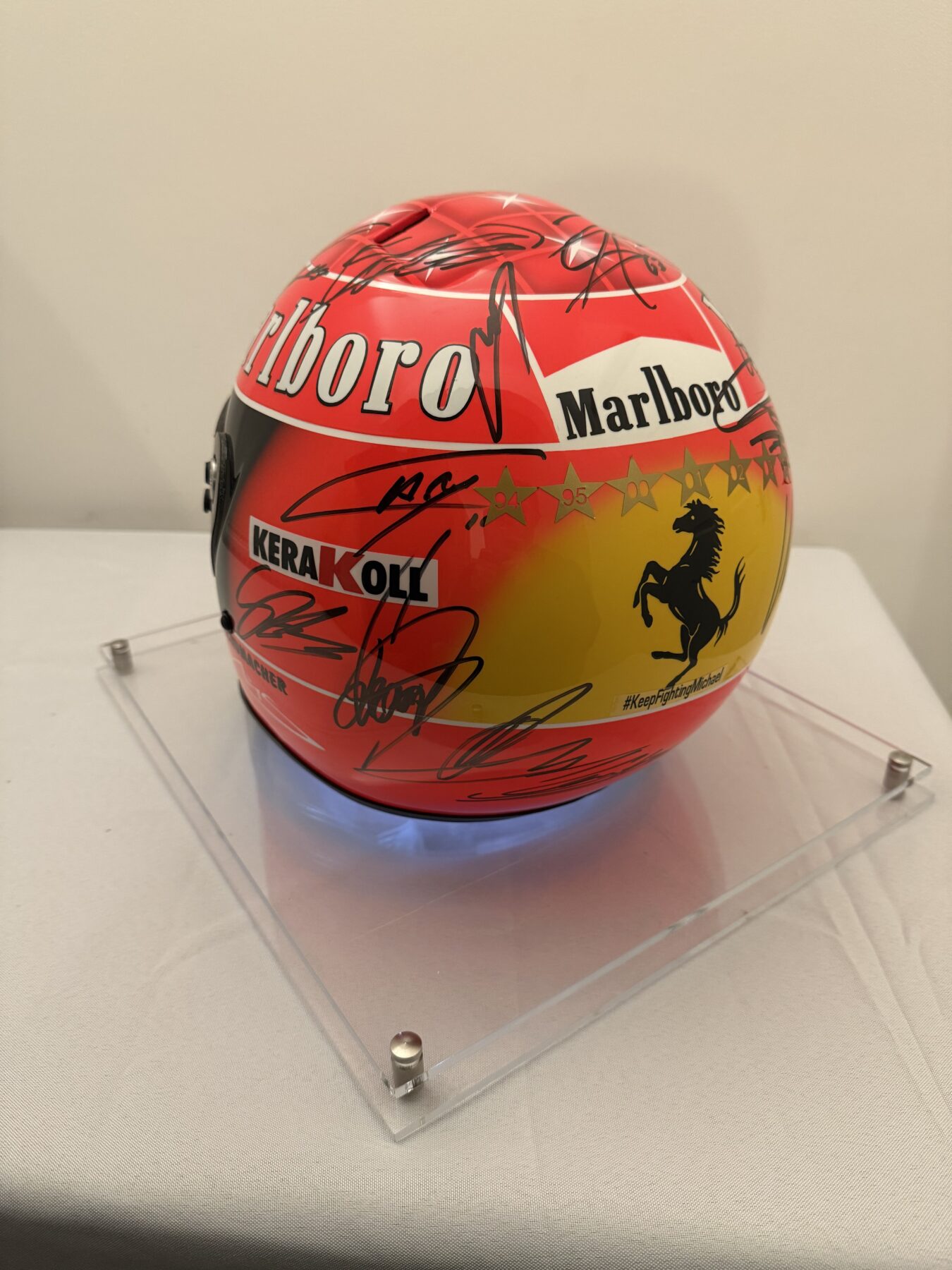 Michael Schumacher Multi Signed Helmet - Image 14