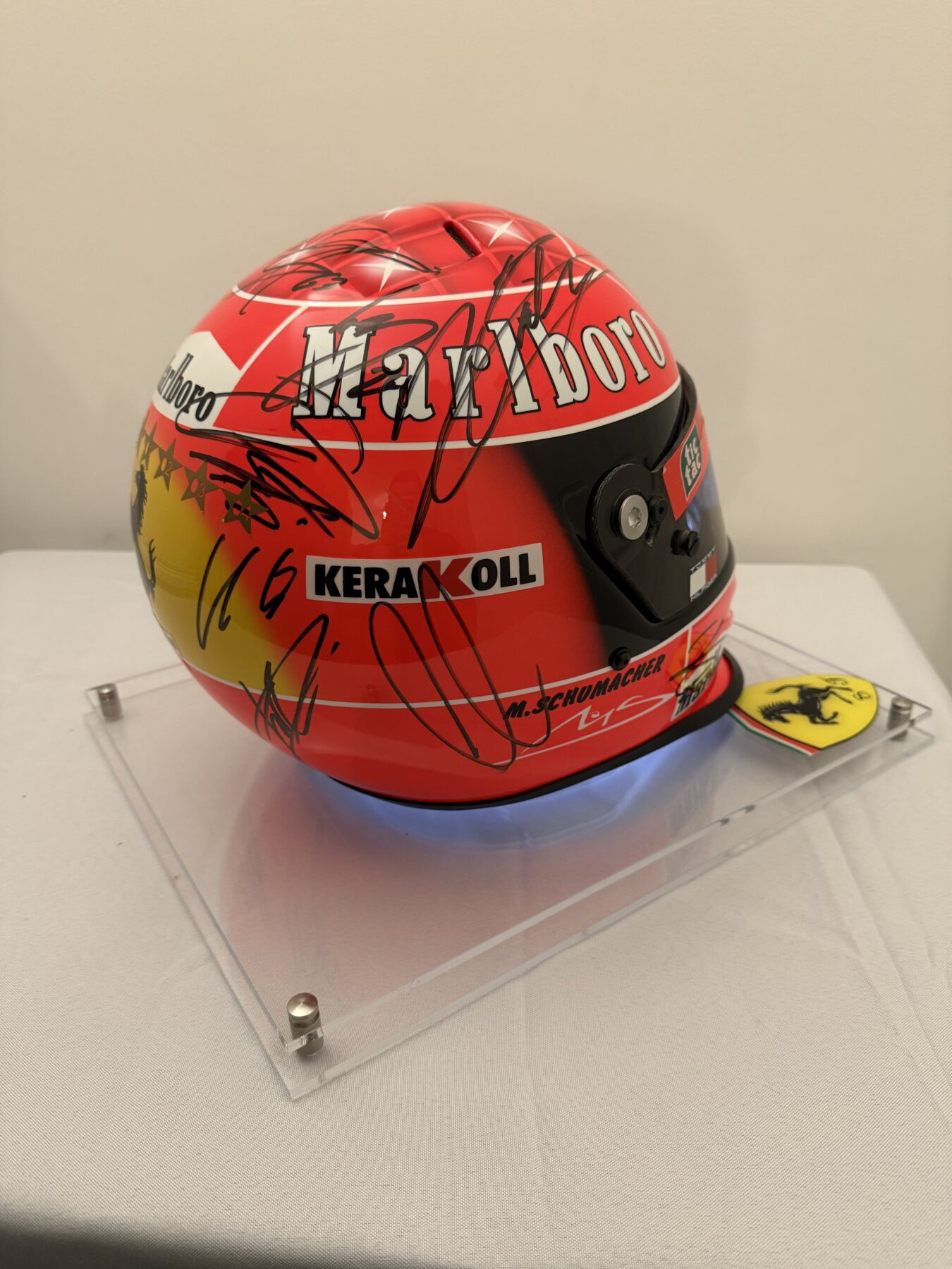 Michael Schumacher Multi Signed Helmet - Image 11