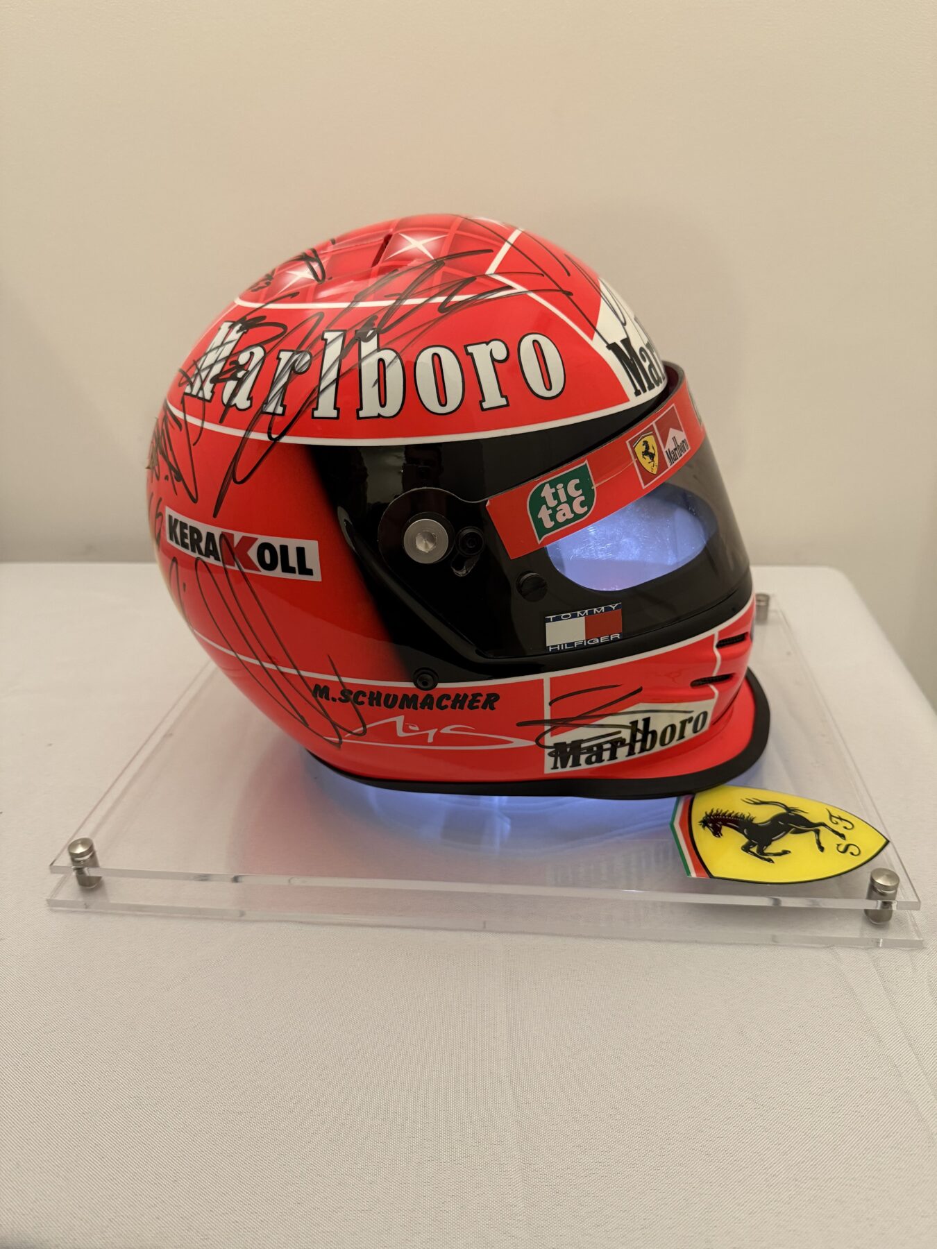 Michael Schumacher Multi Signed Helmet - Image 10