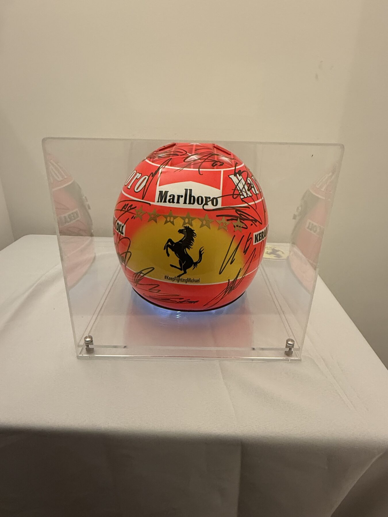 Michael Schumacher Multi Signed Helmet - Image 5