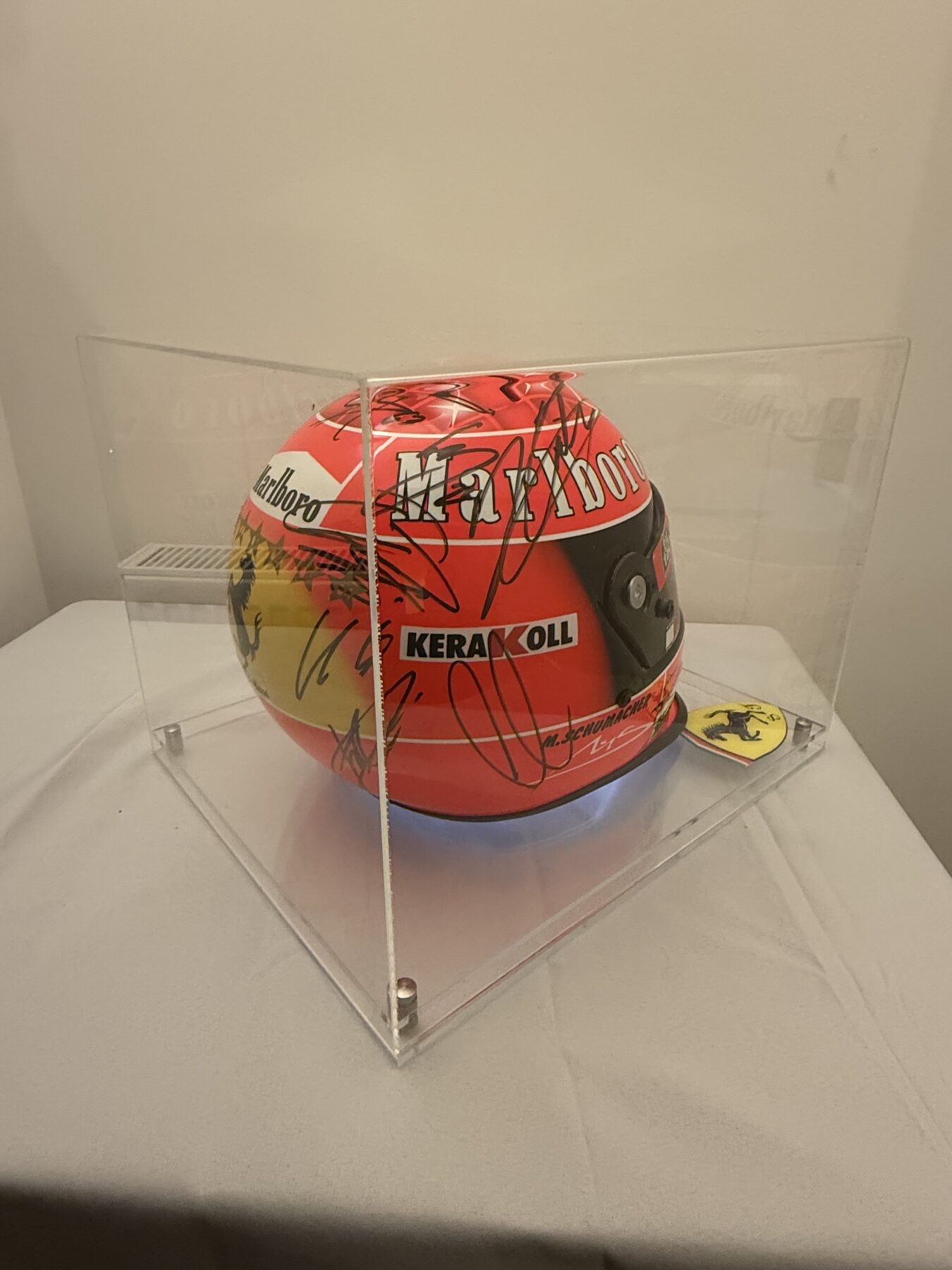 Michael Schumacher Multi Signed Helmet - Image 17