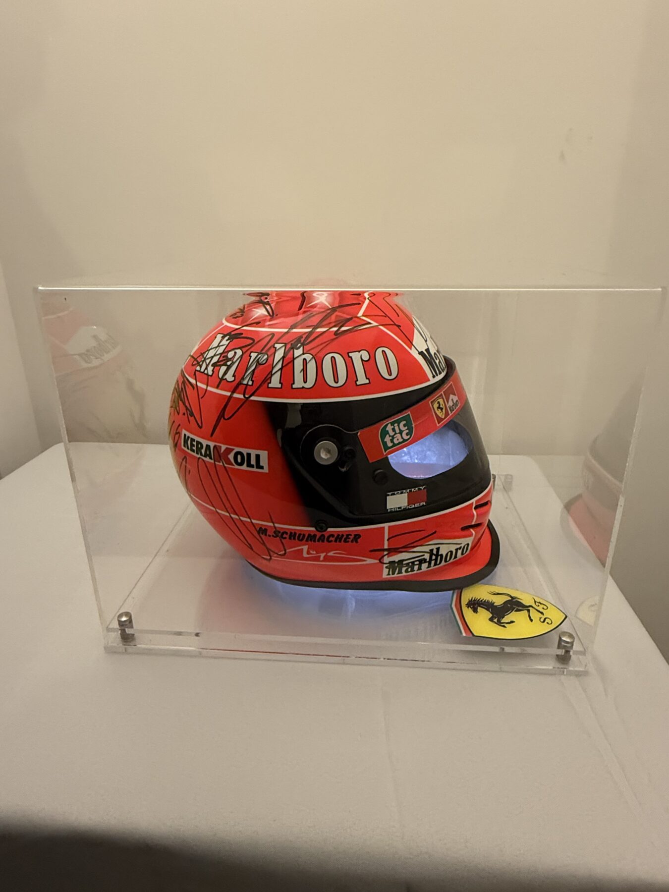 Michael Schumacher Multi Signed Helmet - Image 19