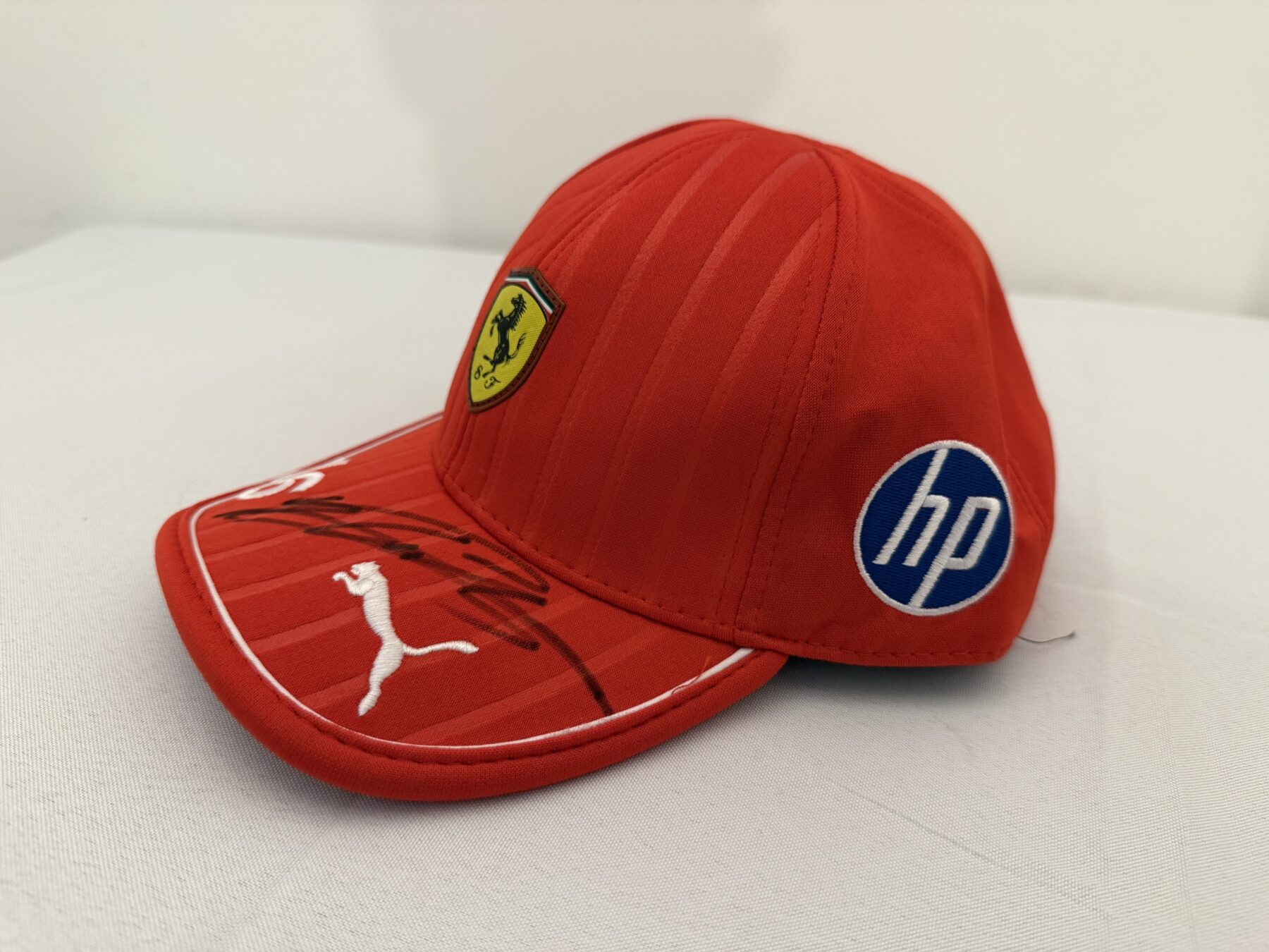 Charles Leclerc Ferrari cap 2025 Signed - Image 8
