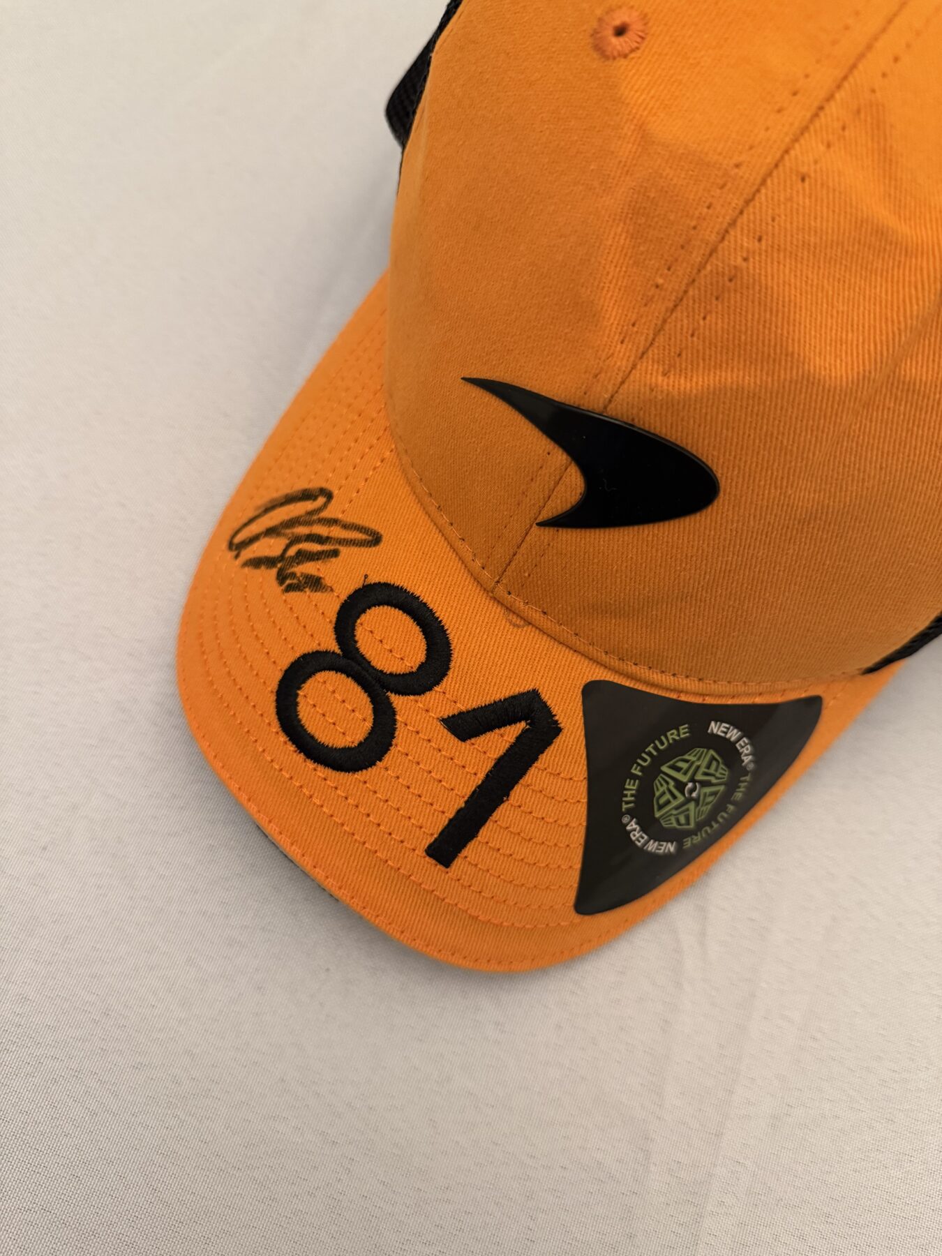 Oscar Piastri McLaren cap Signed-2025 - Image 7