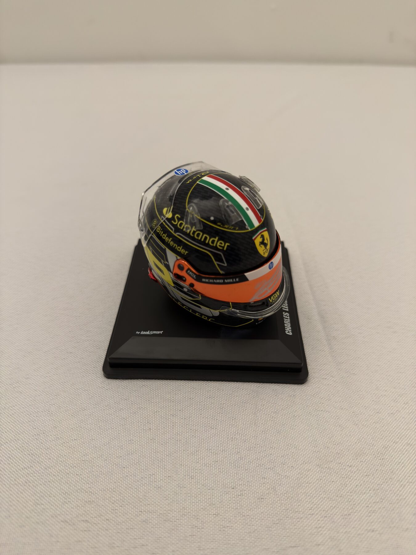 Charles Leclerc 1/5 scale helmet Signed - Image 5