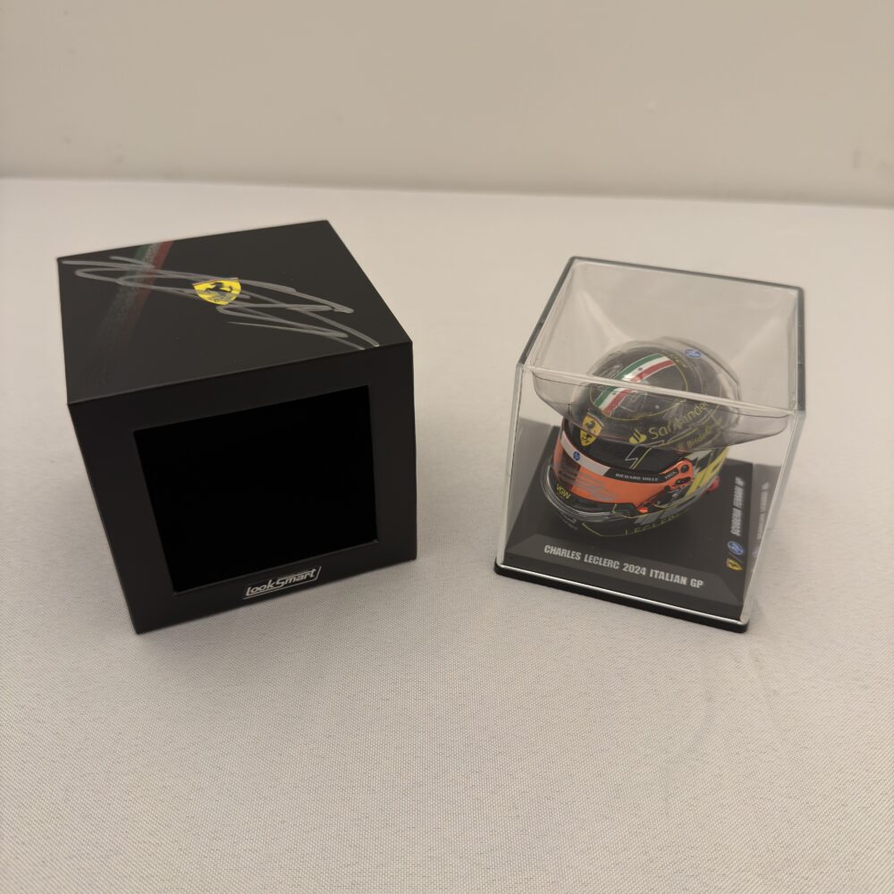 Charles Leclerc 1/5 scale helmet Signed