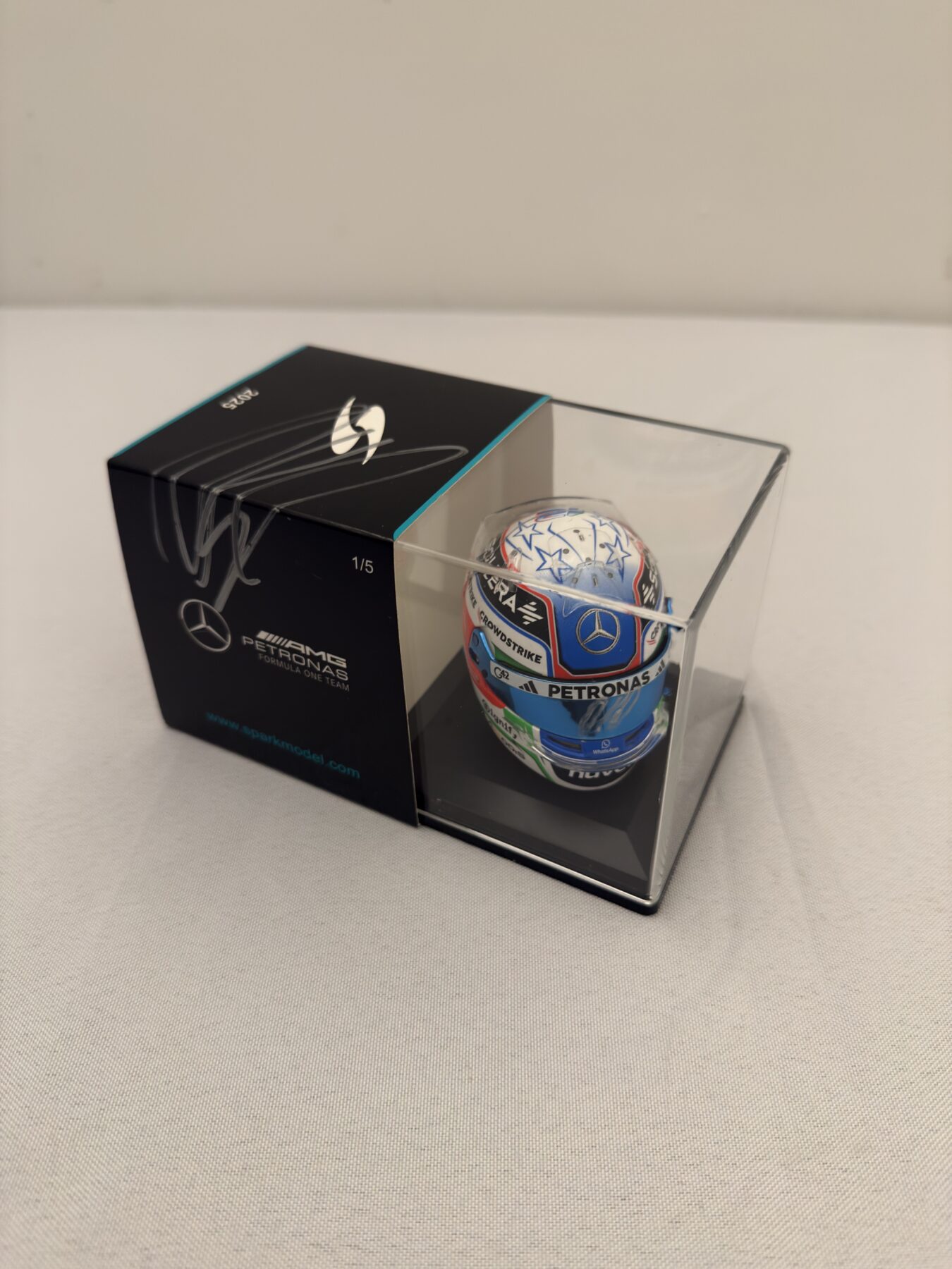 George Russell 1/5 scale helmet Signed - Image 3