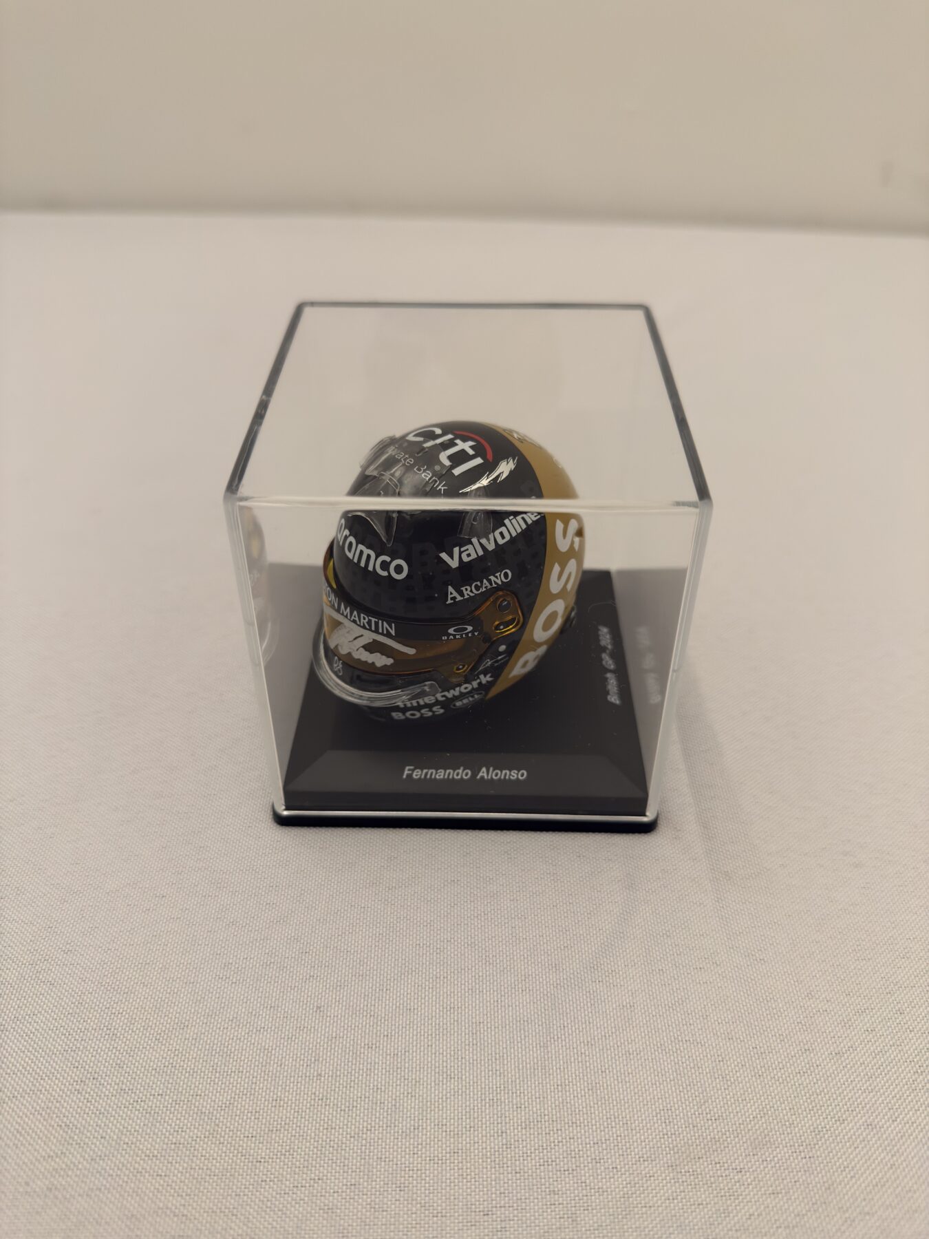 Fernando Alonso 1/5 scale helmet Signed - Image 8