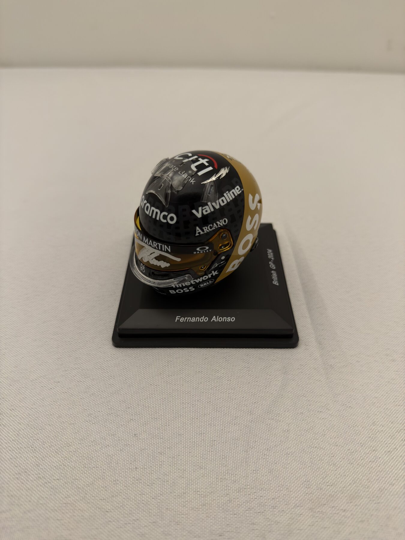 Fernando Alonso 1/5 scale helmet Signed - Image 7