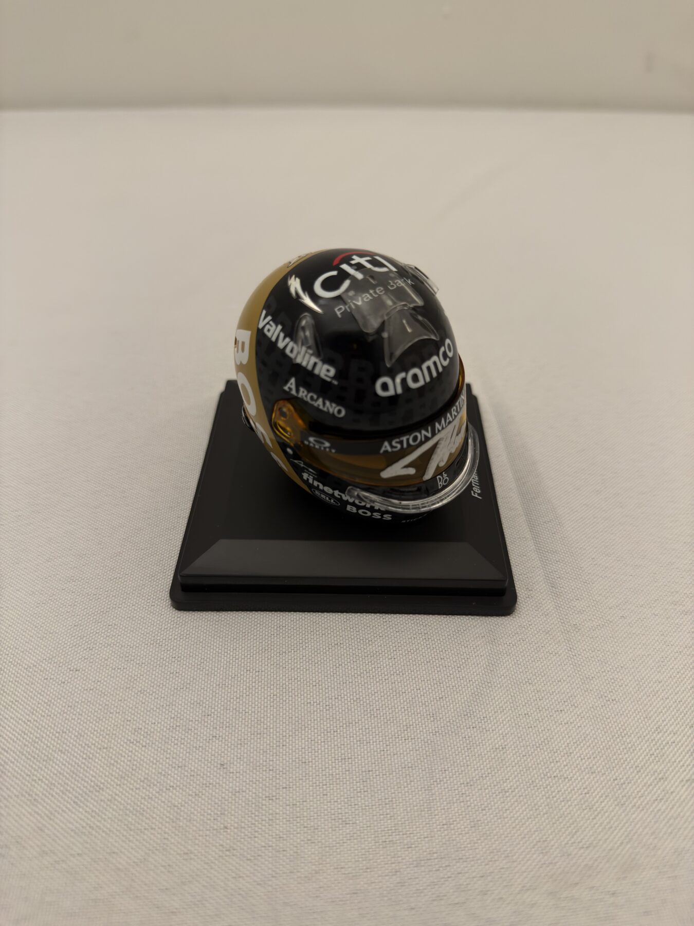 Fernando Alonso 1/5 scale helmet Signed - Image 9