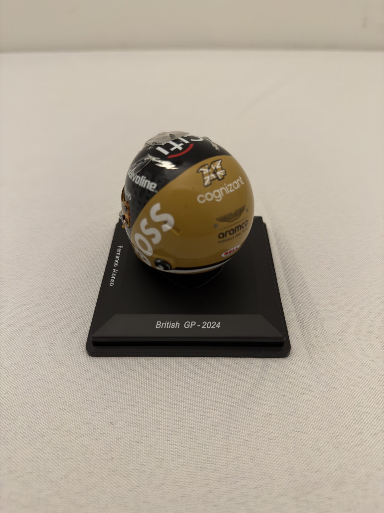 Fernando Alonso 1/5 scale helmet Signed - Image 11