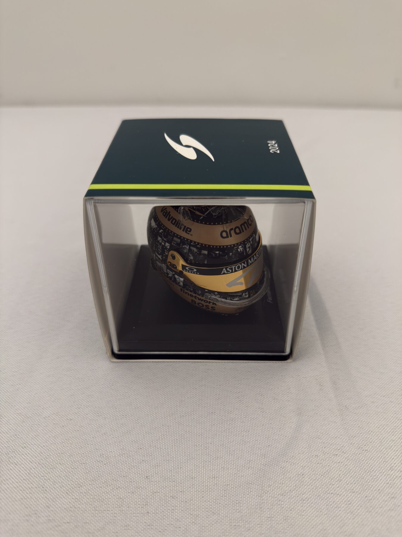 Fernando Alonso 1/5 scale helmet Signed - Image 11