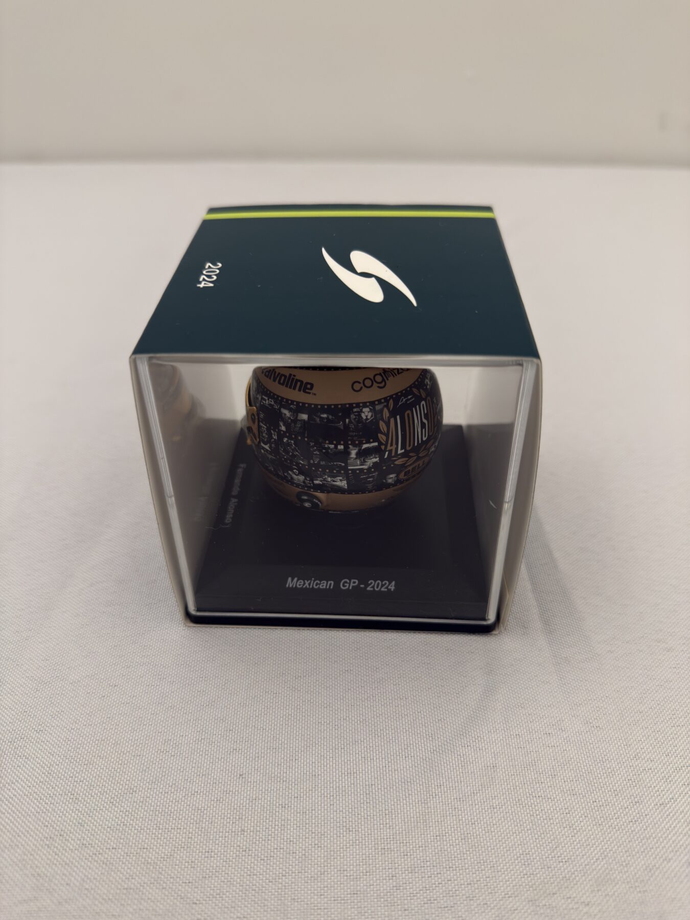 Fernando Alonso 1/5 scale helmet Signed - Image 9