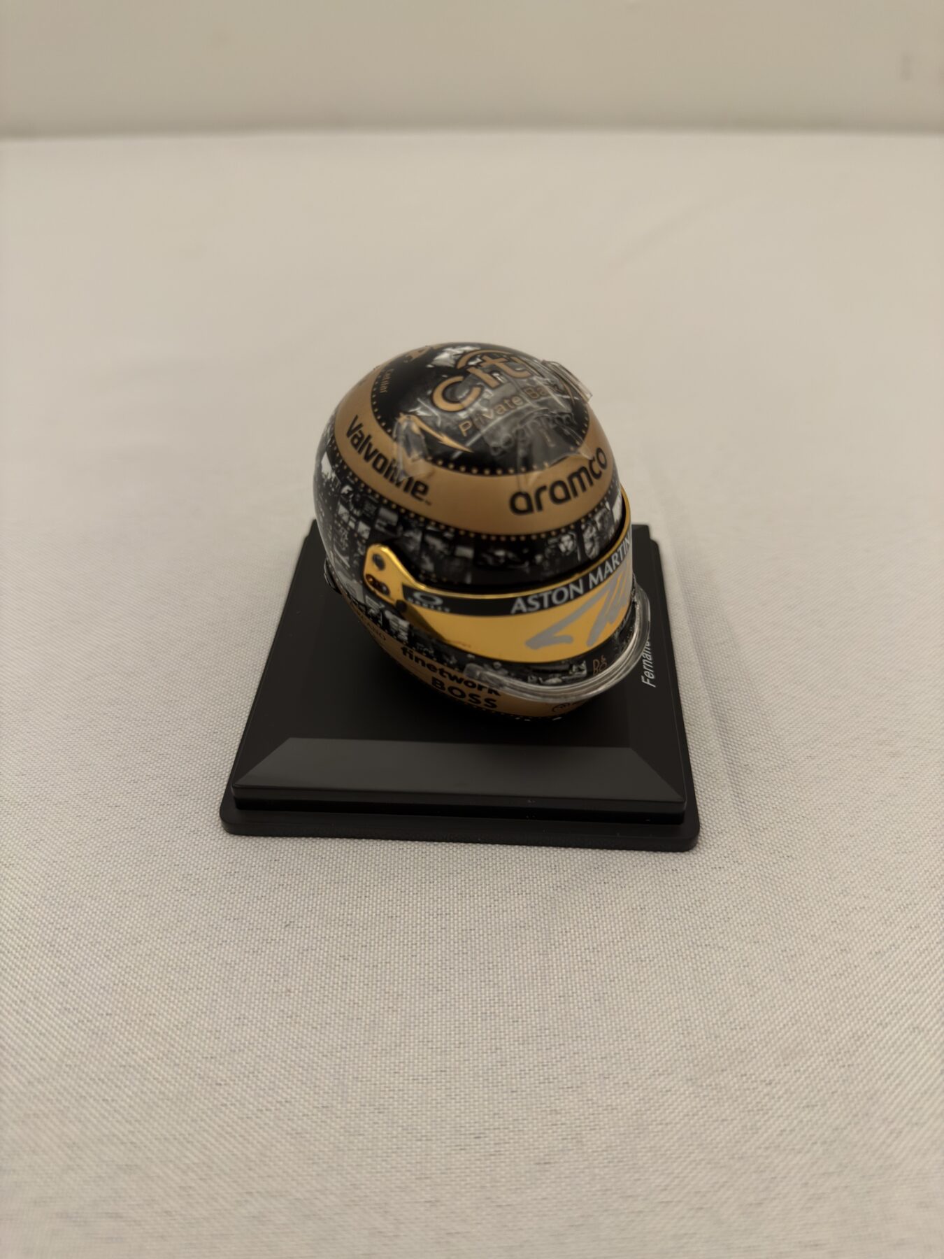 Fernando Alonso 1/5 scale helmet Signed - Image 4