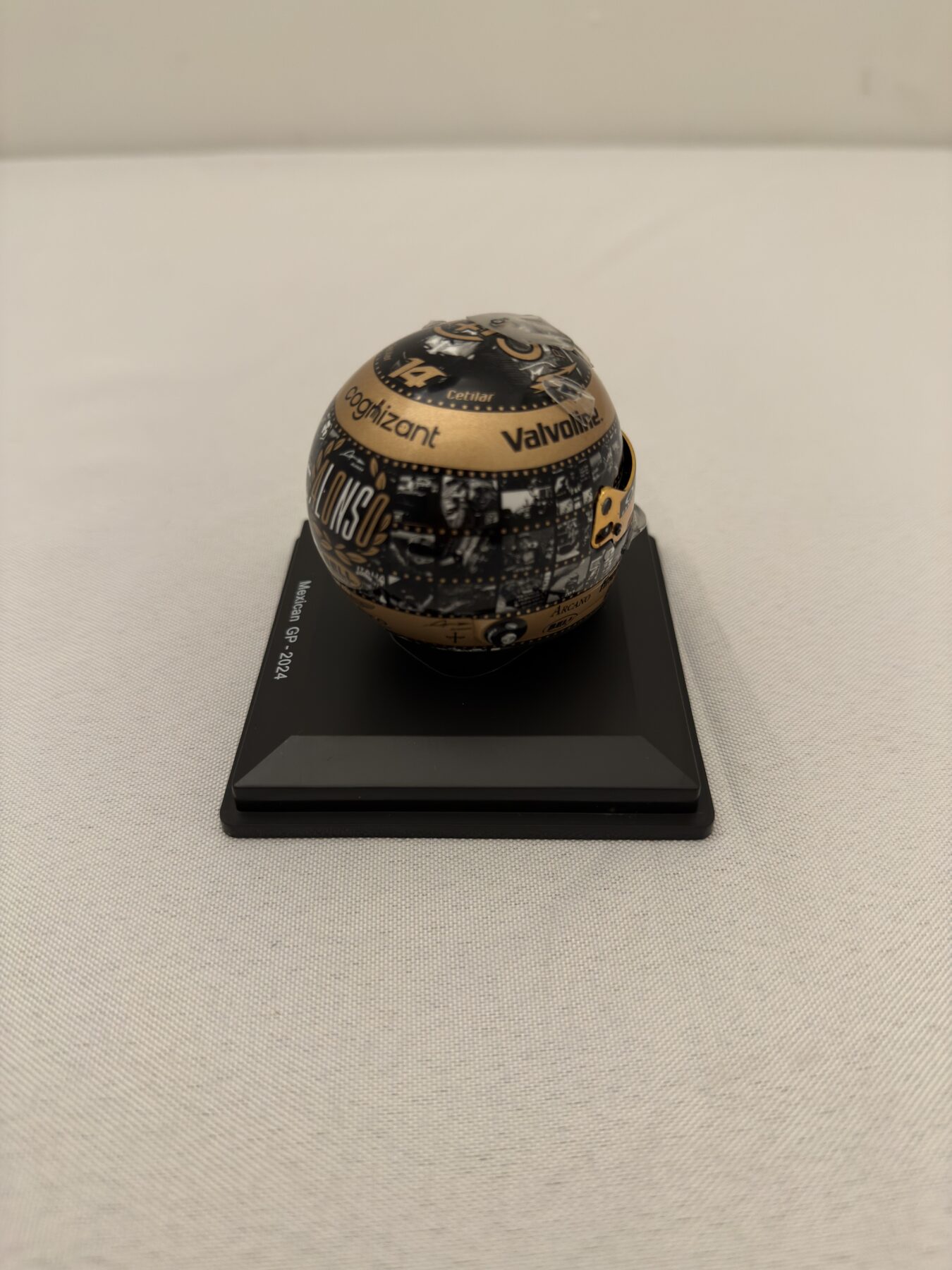 Fernando Alonso 1/5 scale helmet Signed - Image 3