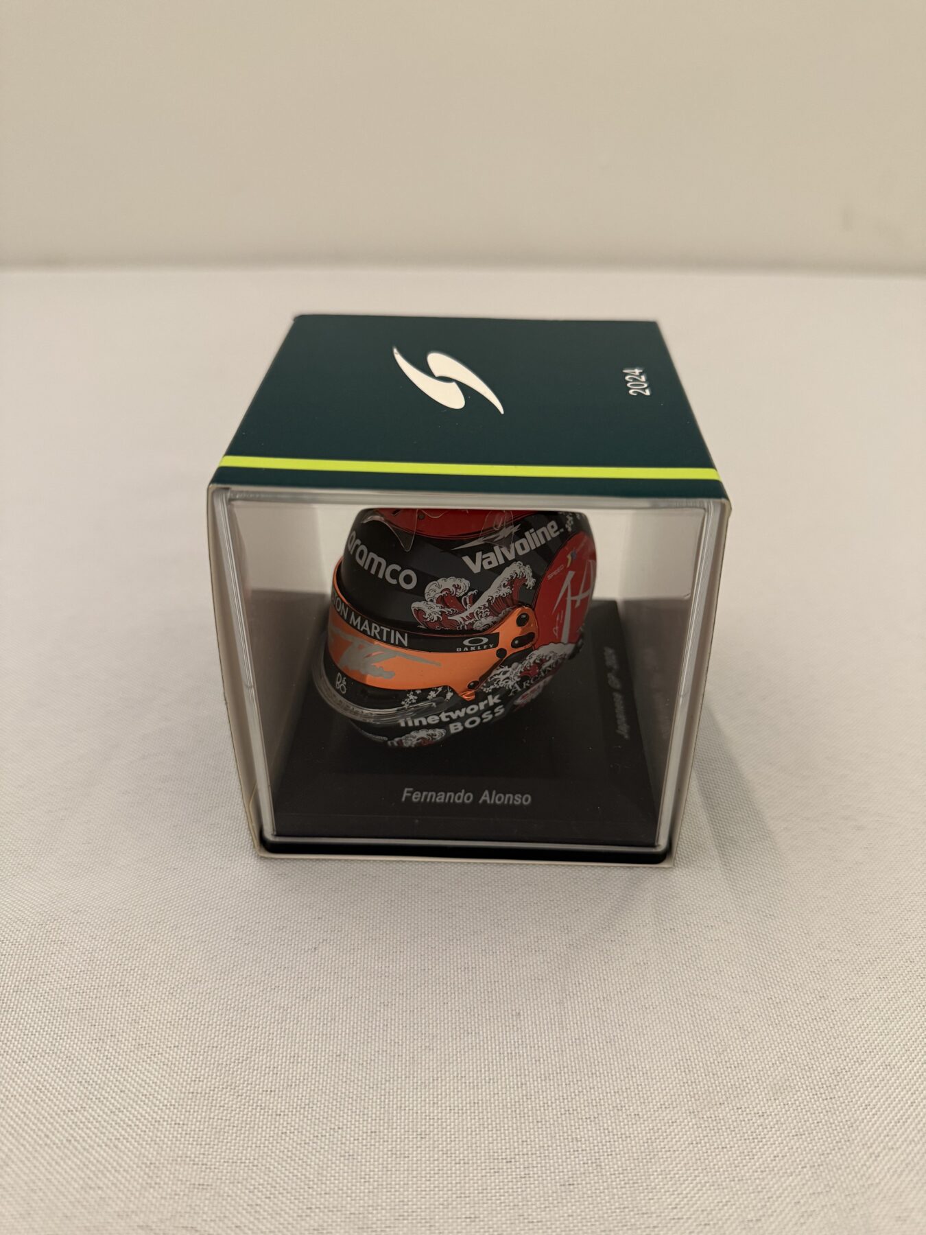 Fernando Alonso 1/5 scale helmet Signed - Image 4