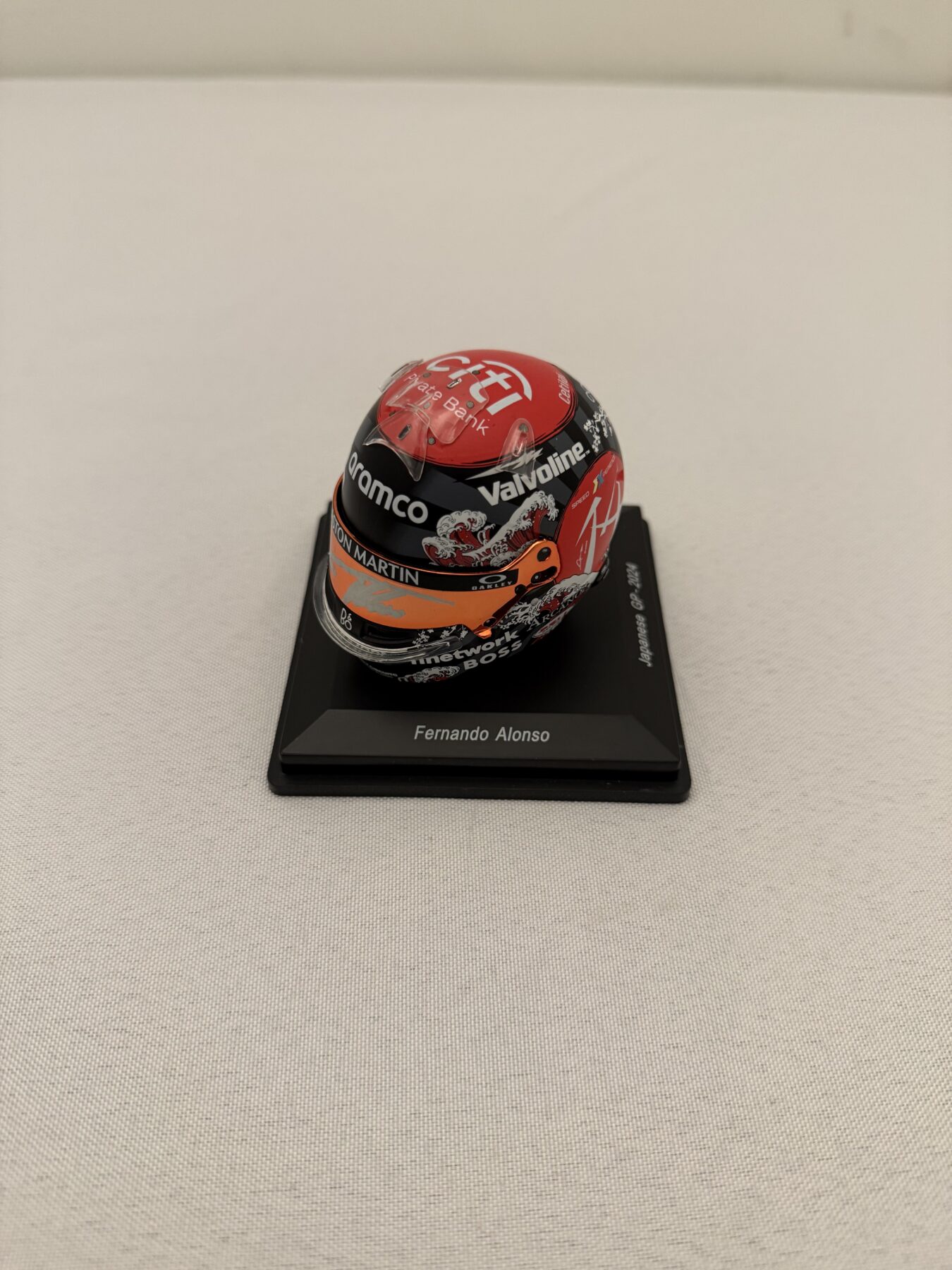 Fernando Alonso 1/5 scale helmet Signed - Image 3