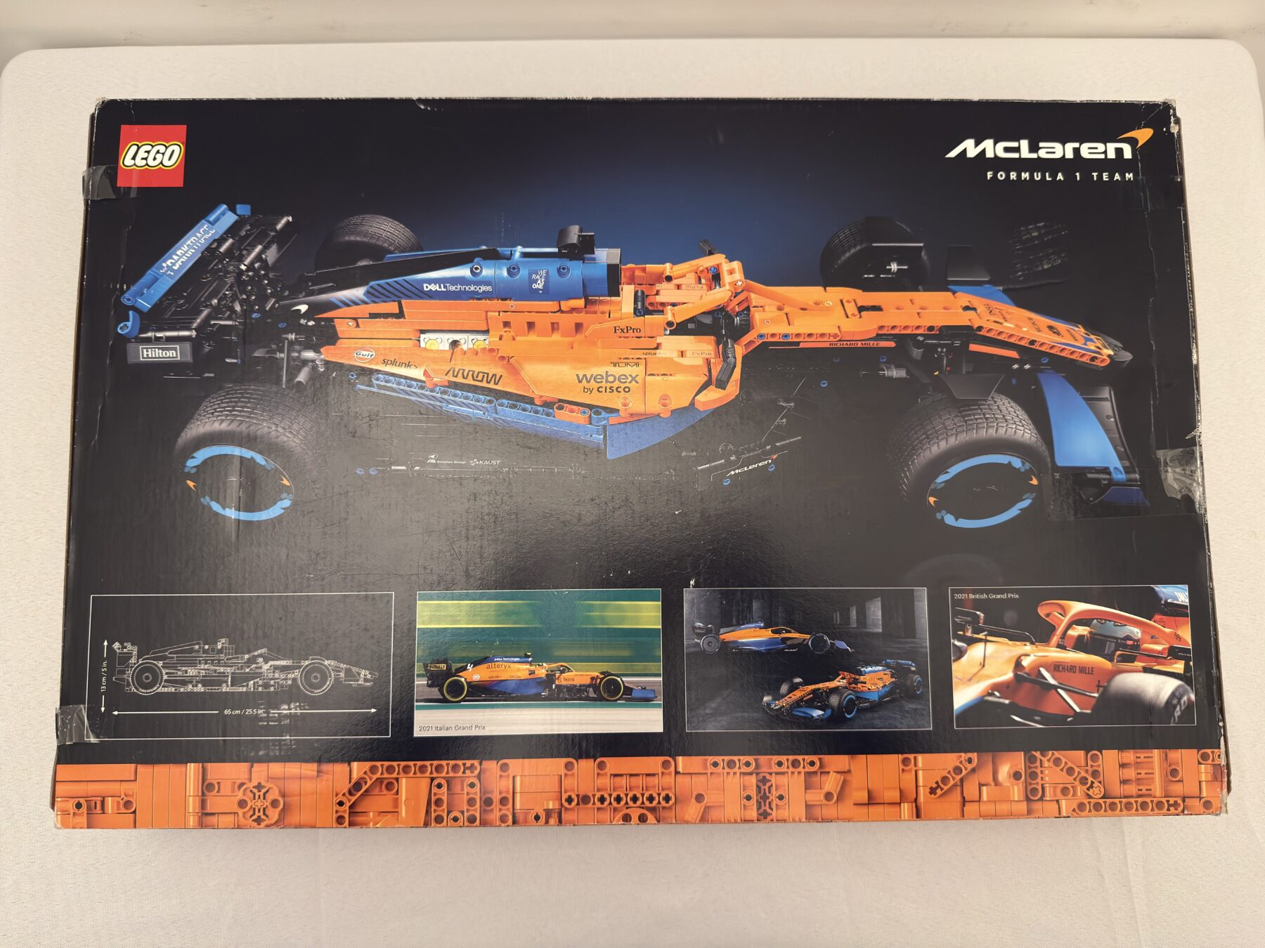 Lando Norris & Oscar Piastri Signed 1/8 LEGO McLaren Model - Image 12