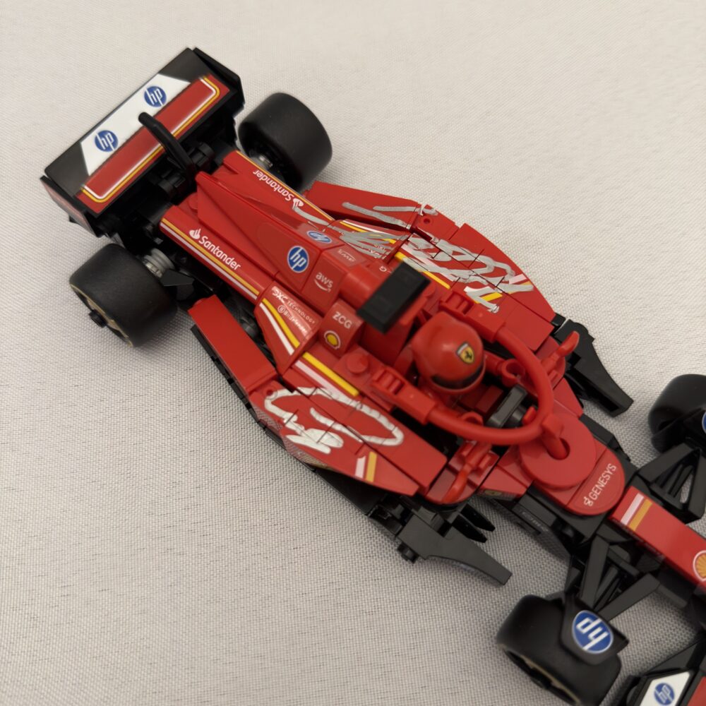 Lewis hamilton & Charles Leclerc Lego -Signed Model