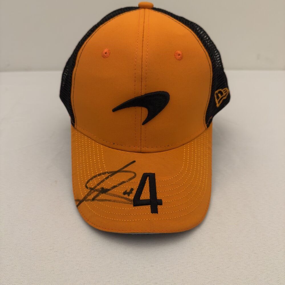 Lando Norris Signed McLaren cap