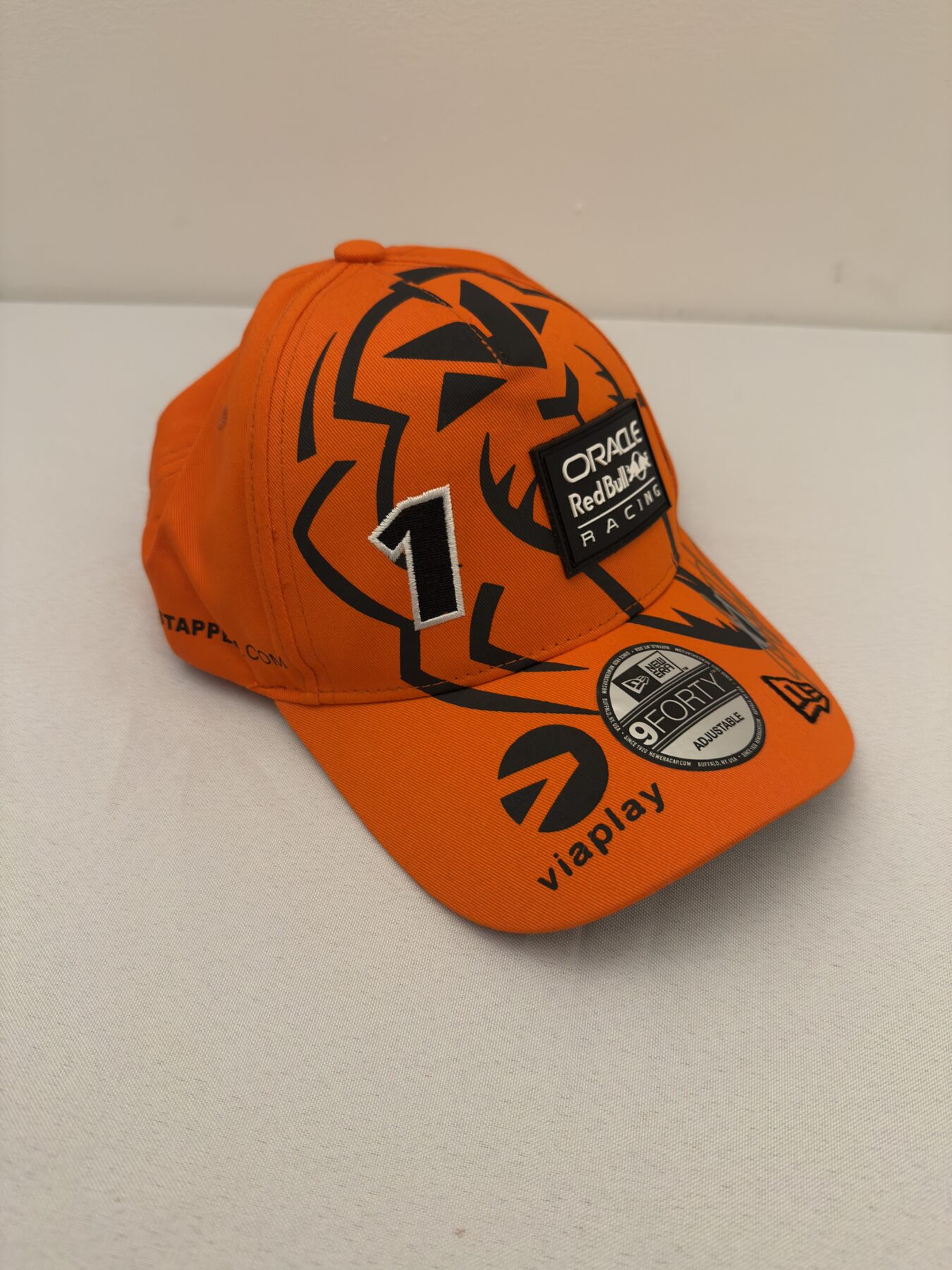 Max Verstappen Orange Red Bull cap -Signed