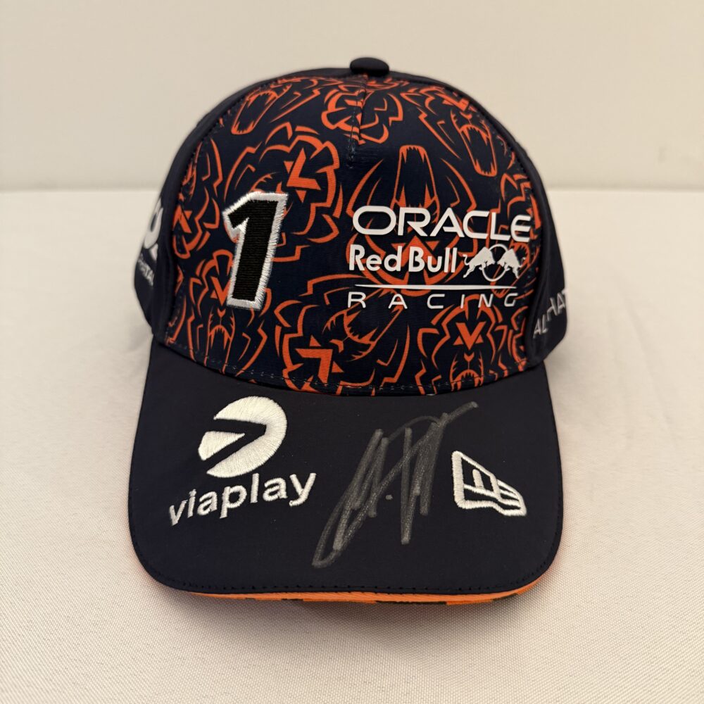 Max Verstappen 2026 Signed Red Bull cap