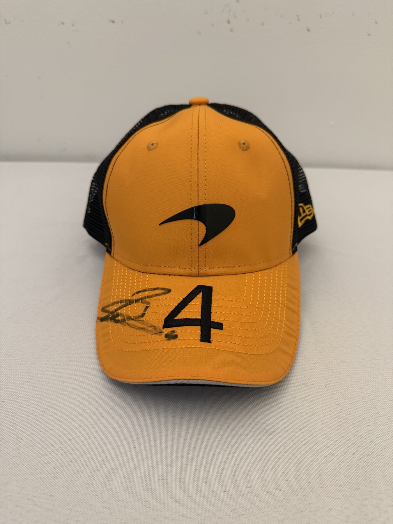 Lando Norris Signed Bell 1:2 Scale F1 Helmet and Cap Display Set - Image 19