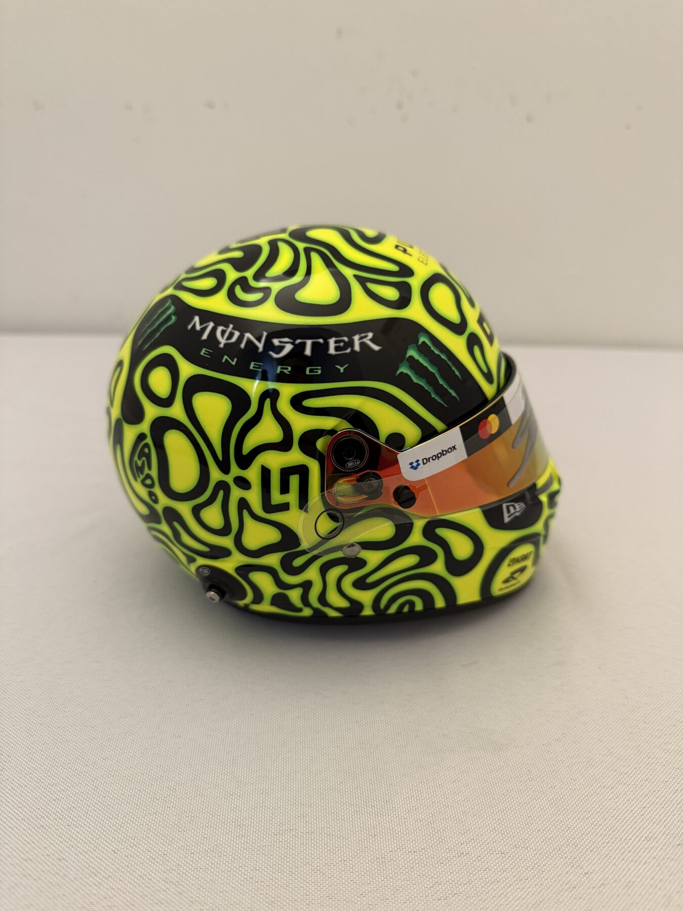 Lando Norris Signed Bell 1:2 Scale F1 Helmet and Cap Display Set - Image 30