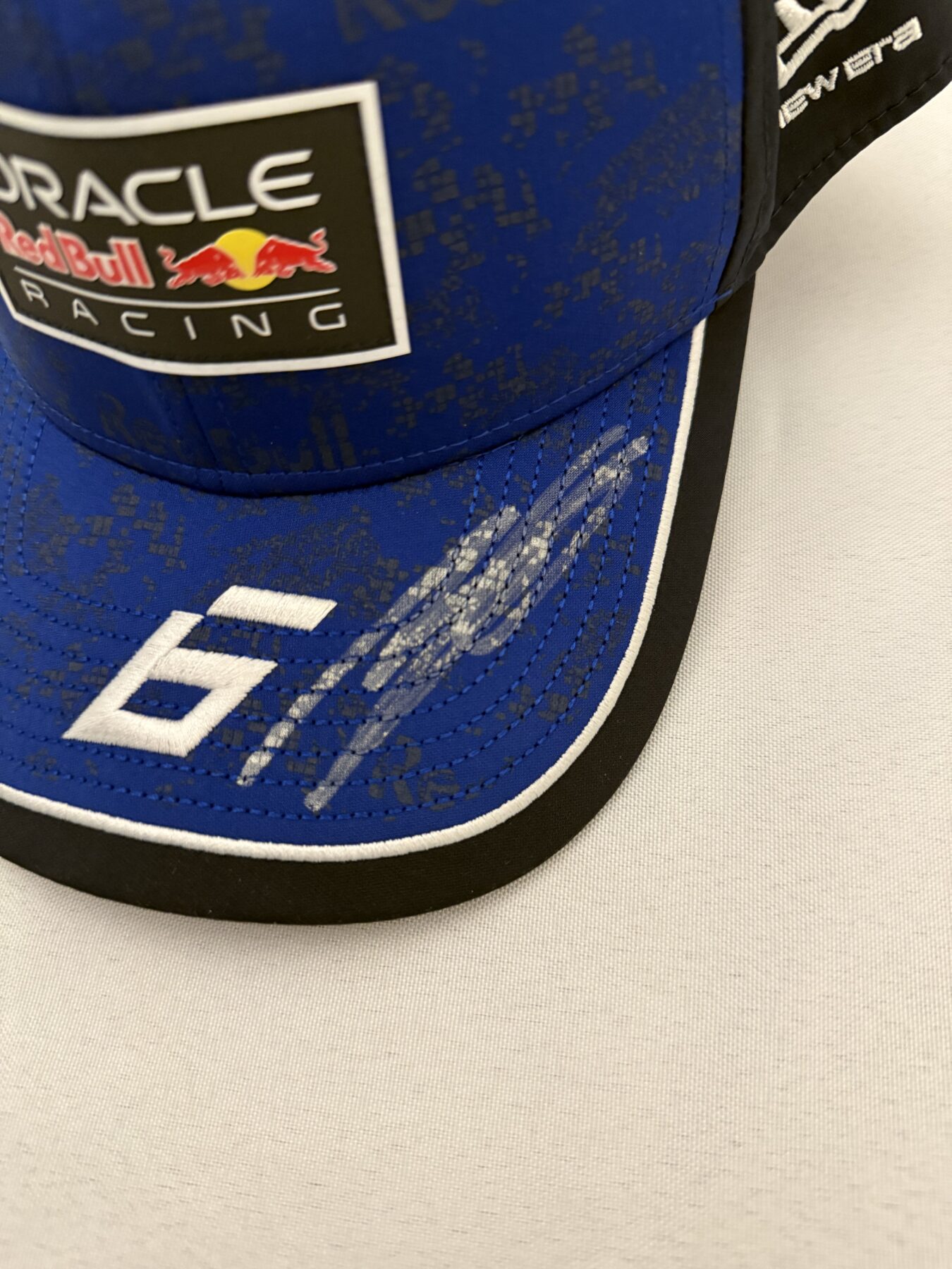 Isack Hadjar Signed Red Bull Cap number 6 - Image 8