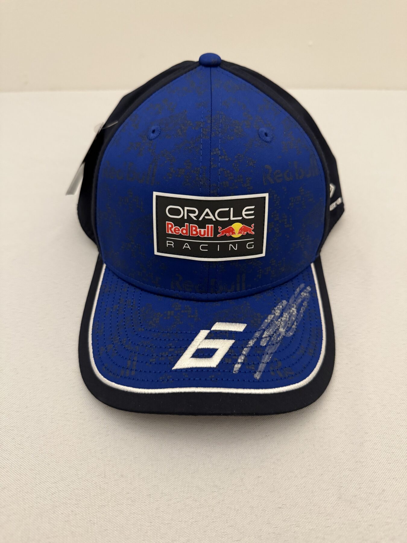 Isack Hadjar Signed Red Bull Cap number 6