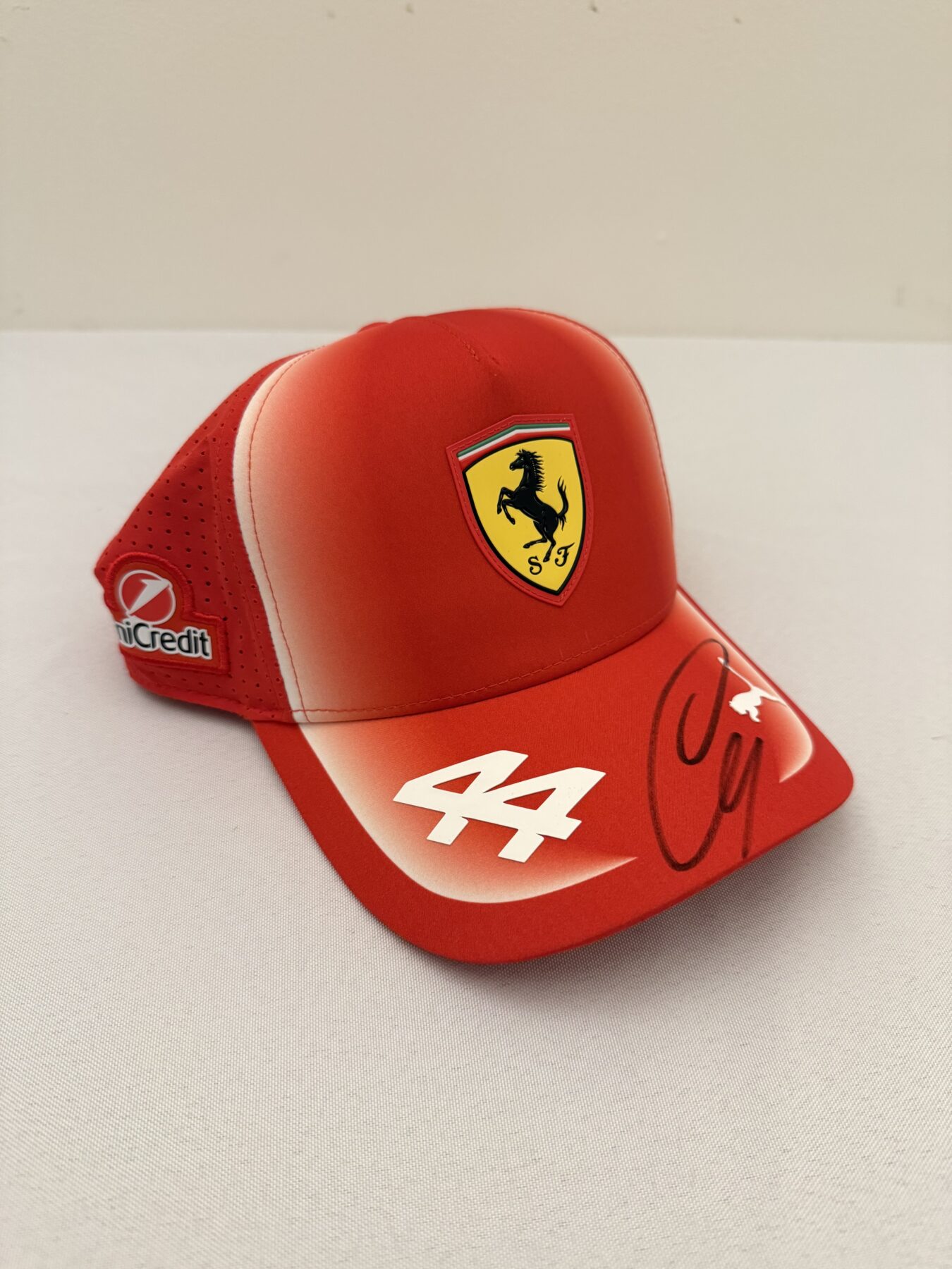 Lewis Hamilton 2026 Ferrari “44” signed cap - Image 8