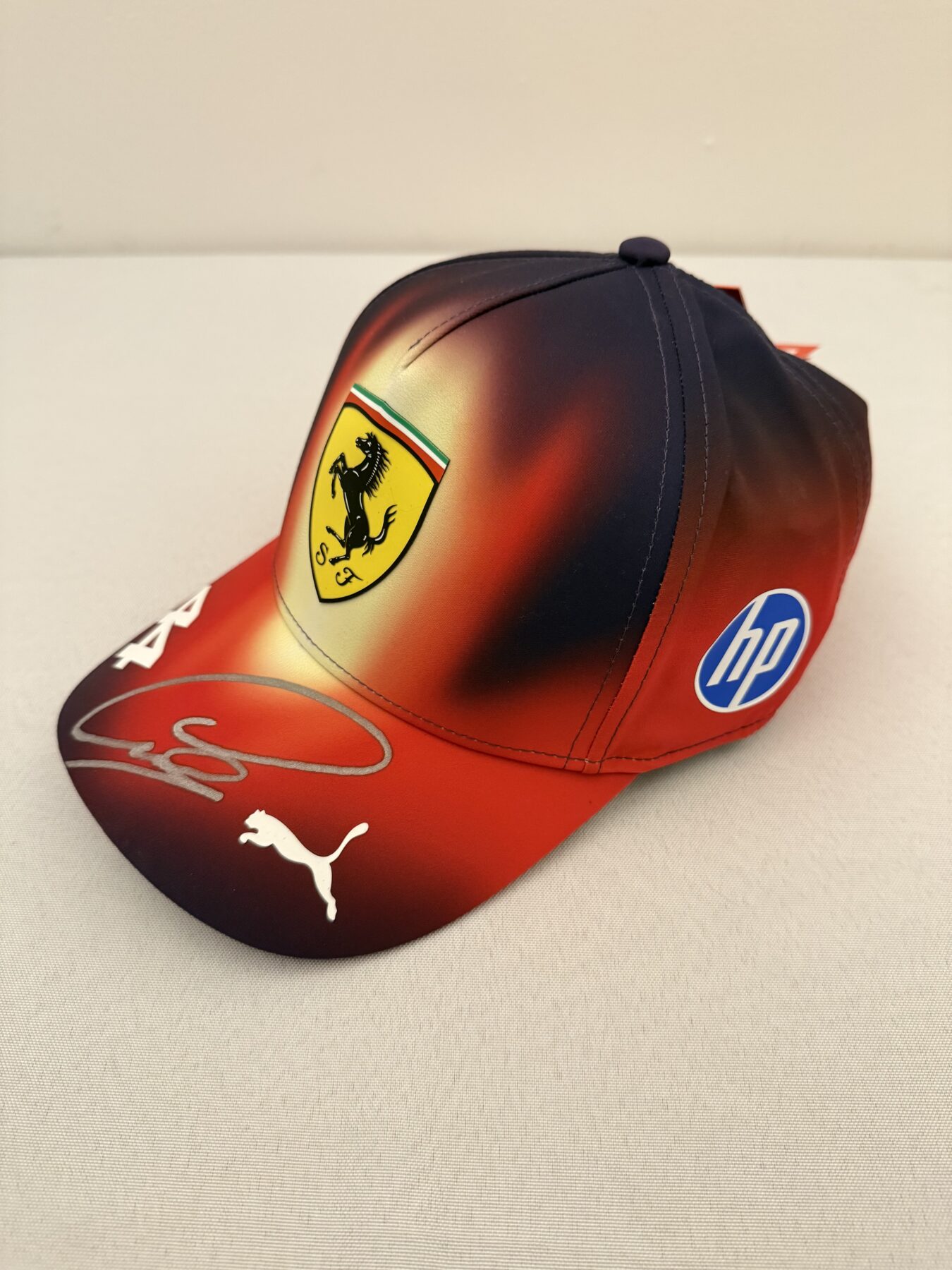 Lewis Hamilton-limited edition-Chinese Grand Prix Ferrari cap-Signed