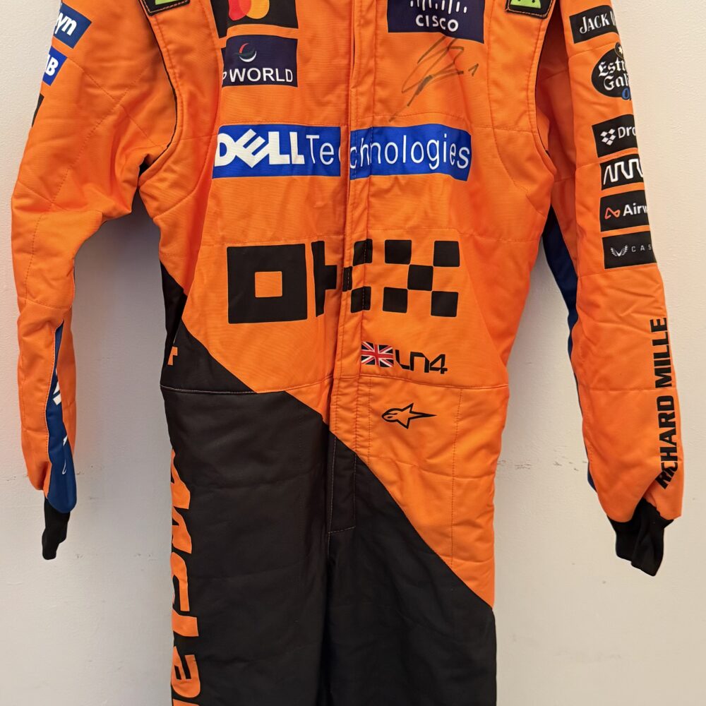 Lando suit signed