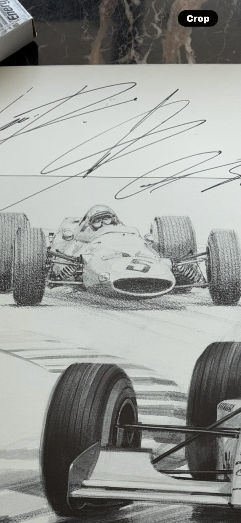 Ayrton Senna Signed Print-Bruce McLaren -100th win 1993-also signed by McLaren drivers past and present - Image 11