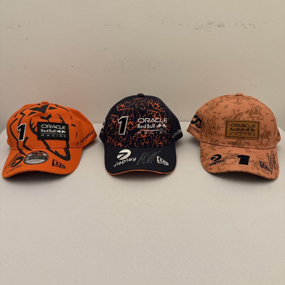Max x 3 signed caps