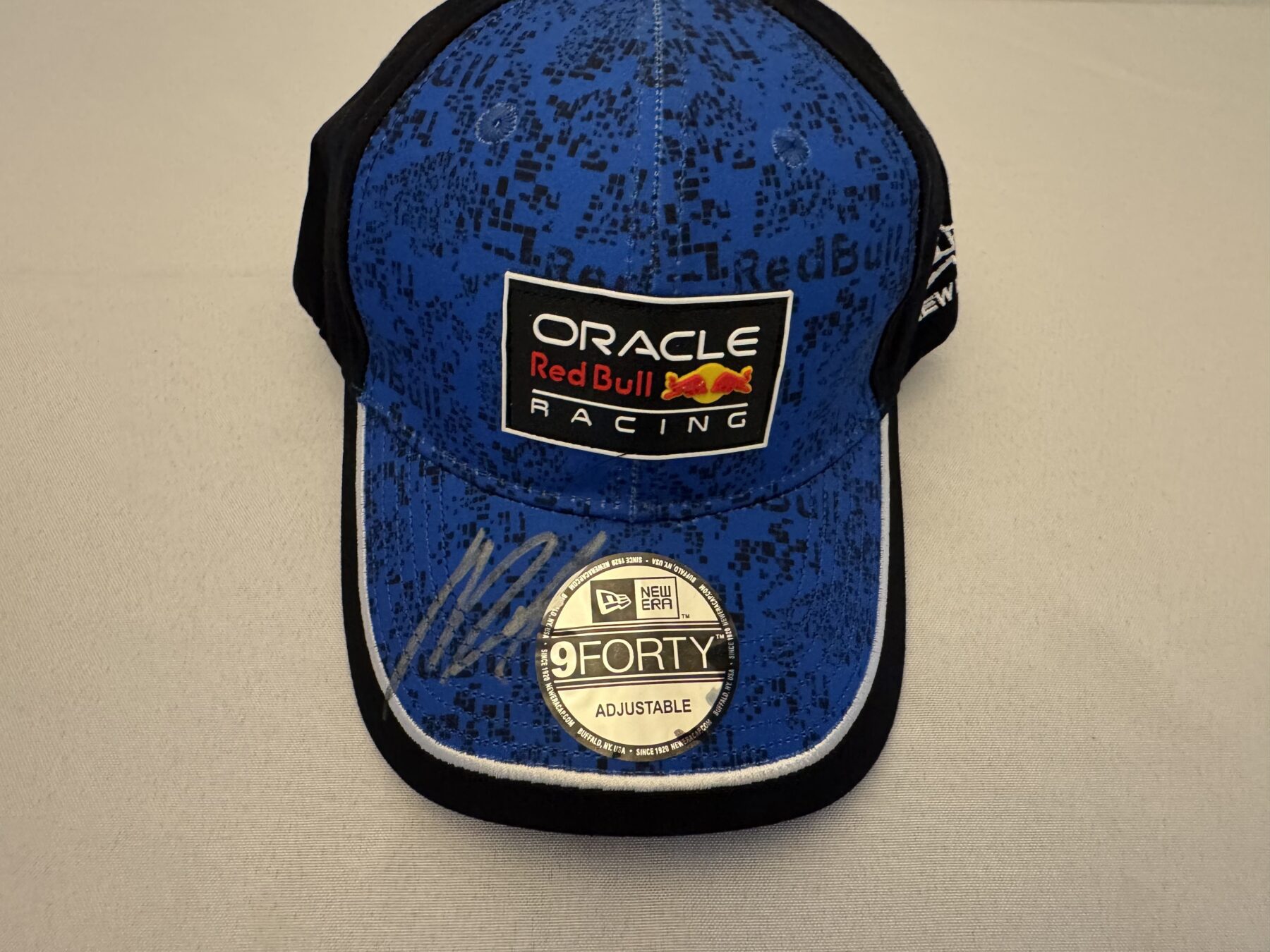 Arvid Lindblad Signed Cap-Japanese Grand Prix 26